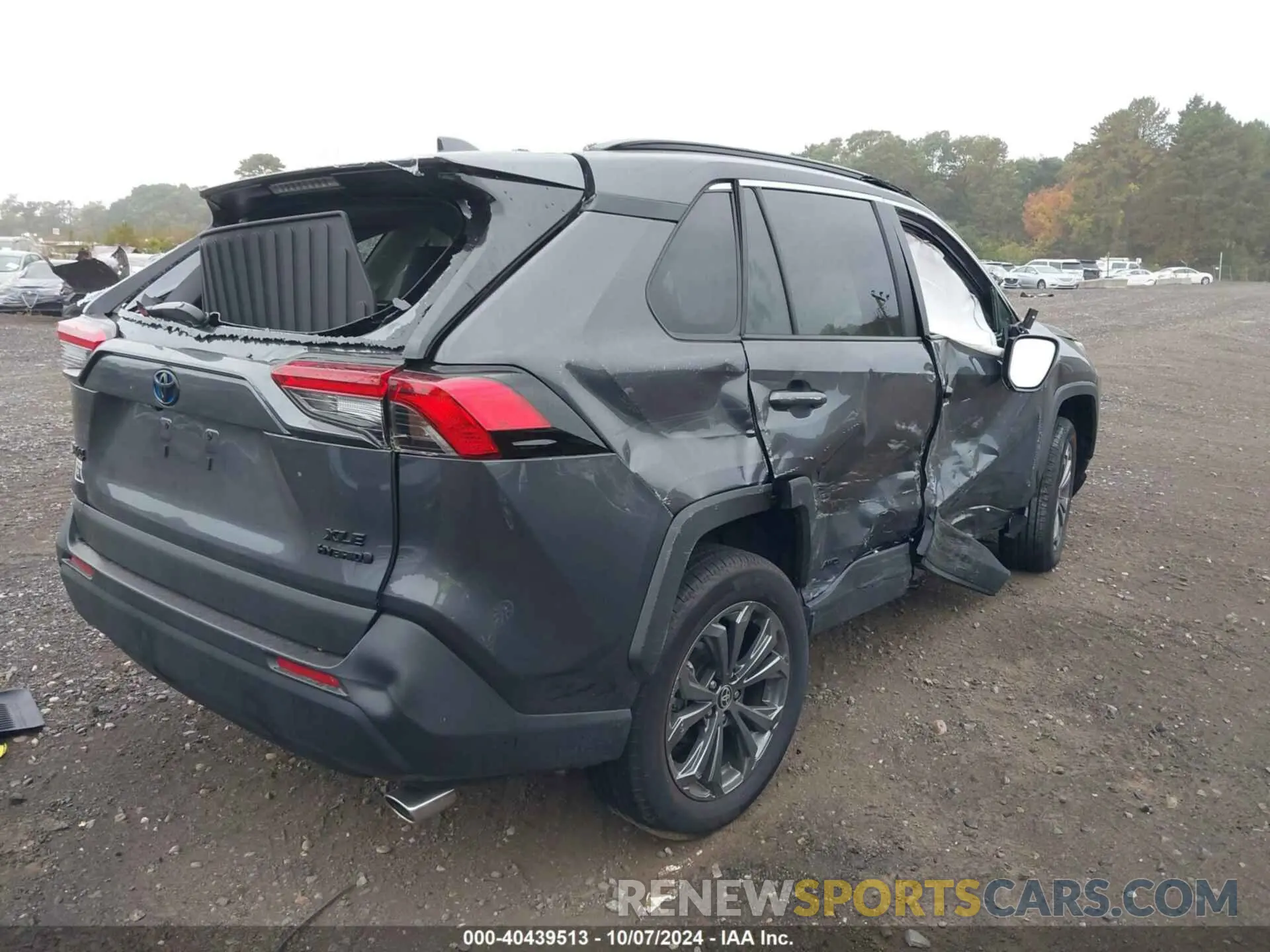 4 fotografías del automóvil dañado 2T3B6RFV6RW068309 TOYOTA RAV4 HYBRID 2024