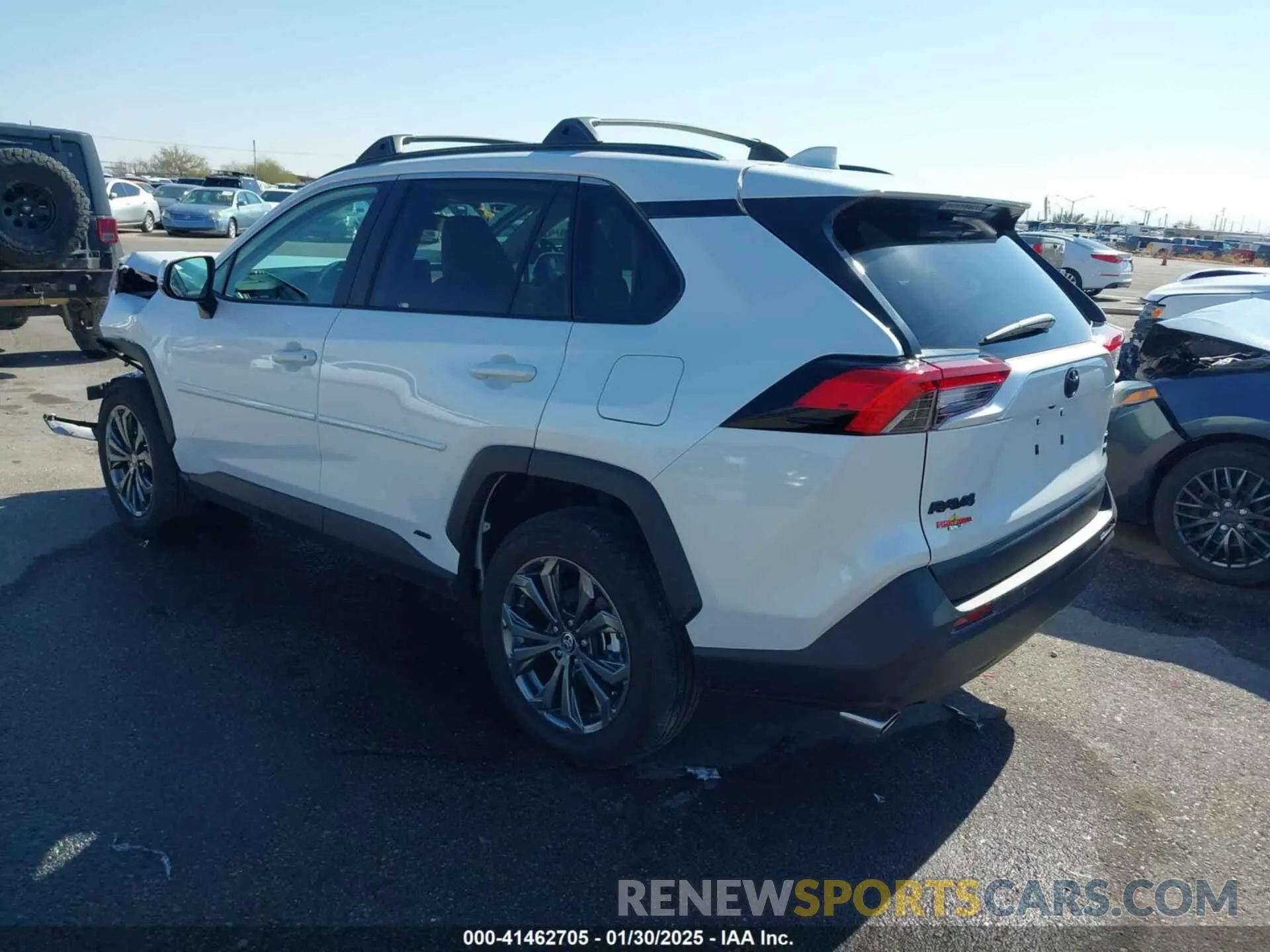 3 fotografías del automóvil dañado 2T3B6RFVXRW062836 TOYOTA RAV4 HYBRID 2024