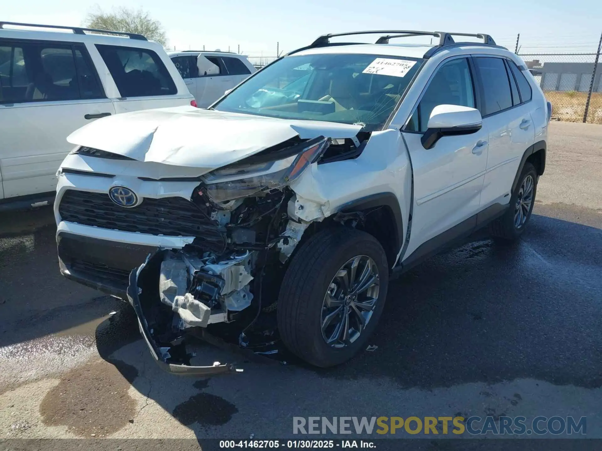 6 fotografías del automóvil dañado 2T3B6RFVXRW062836 TOYOTA RAV4 HYBRID 2024