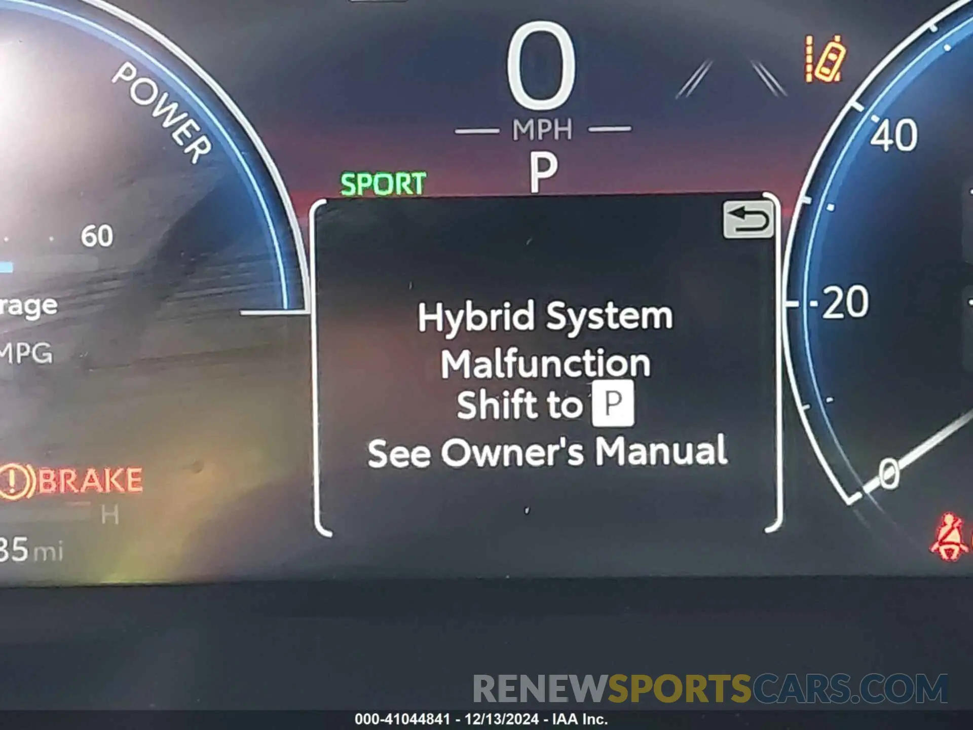 19 fotografías del automóvil dañado 2T3D6RFV1RW072633 TOYOTA RAV4 HYBRID 2024