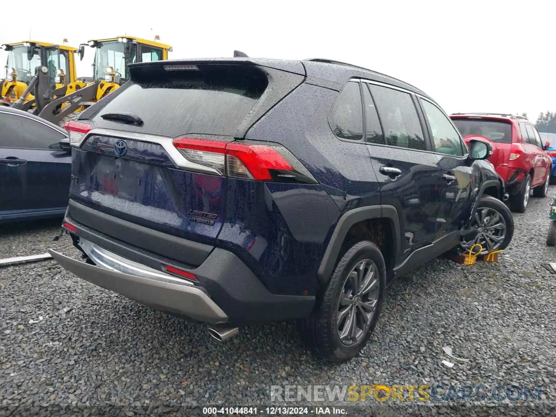 4 fotografías del automóvil dañado 2T3D6RFV1RW072633 TOYOTA RAV4 HYBRID 2024