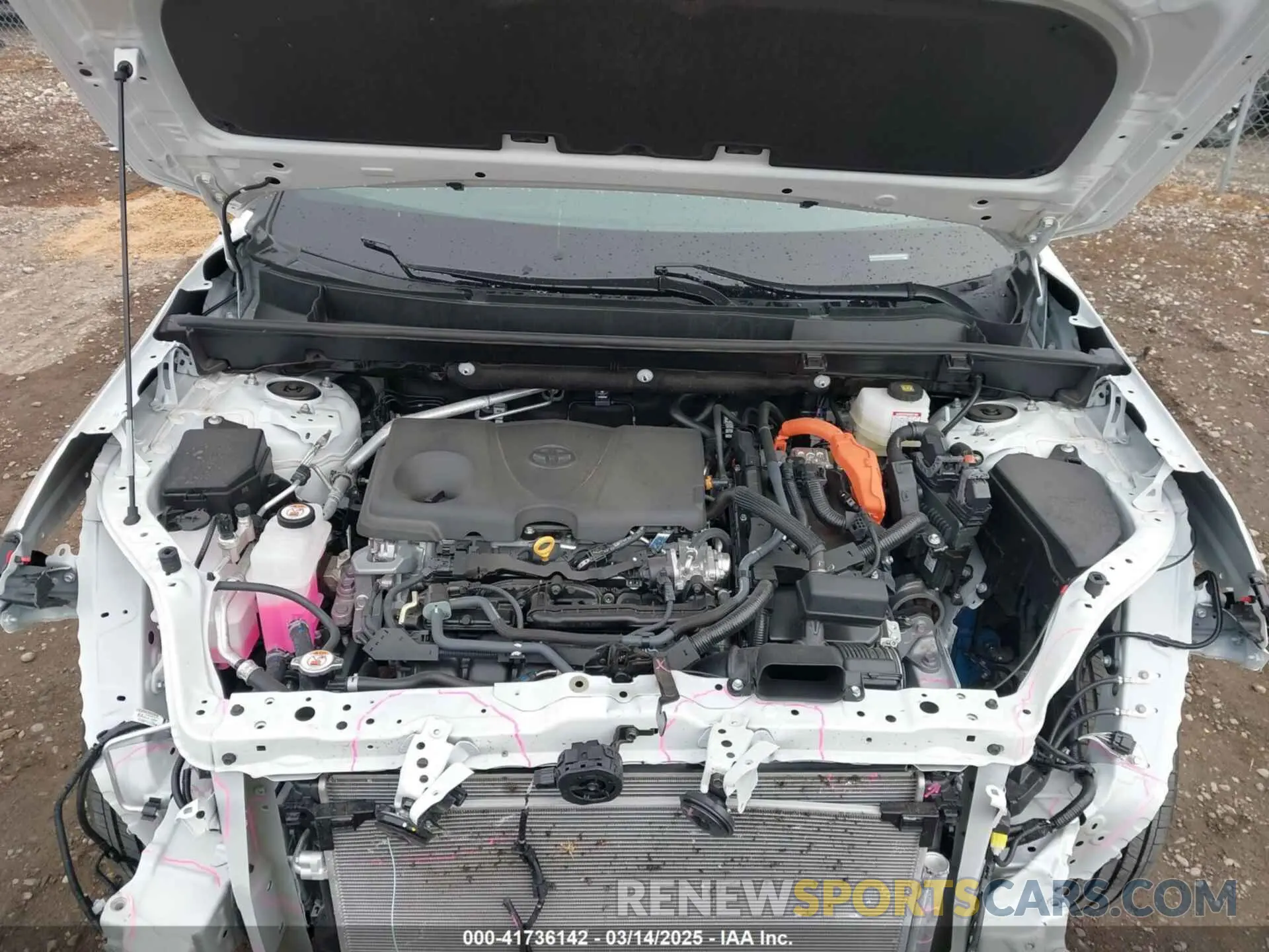10 fotografías del automóvil dañado 2T3E6RFV3RW066031 TOYOTA RAV4 HYBRID 2024