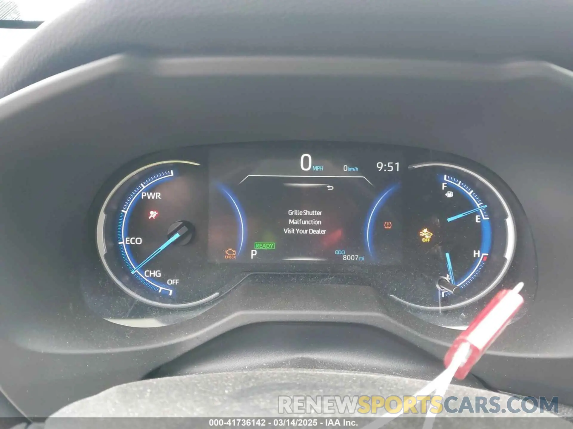 7 fotografías del automóvil dañado 2T3E6RFV3RW066031 TOYOTA RAV4 HYBRID 2024