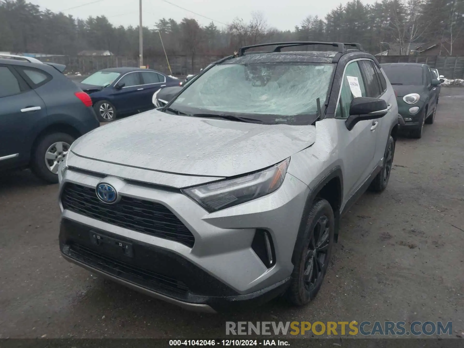 2 fotografías del automóvil dañado 2T3E6RFV7RW056568 TOYOTA RAV4 HYBRID 2024