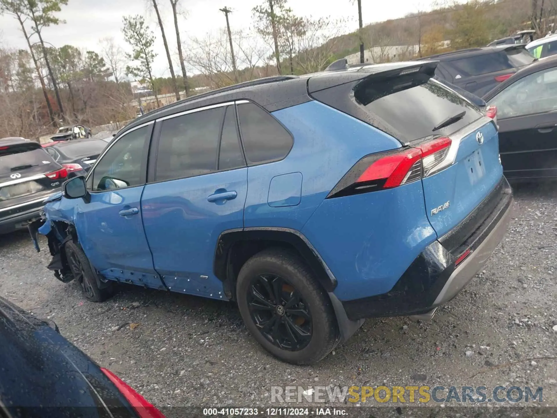 14 fotografías del automóvil dañado 2T3E6RFV8RW064582 TOYOTA RAV4 HYBRID 2024