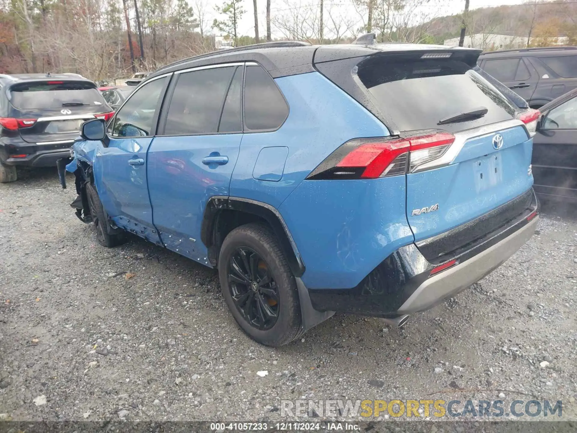 3 fotografías del automóvil dañado 2T3E6RFV8RW064582 TOYOTA RAV4 HYBRID 2024