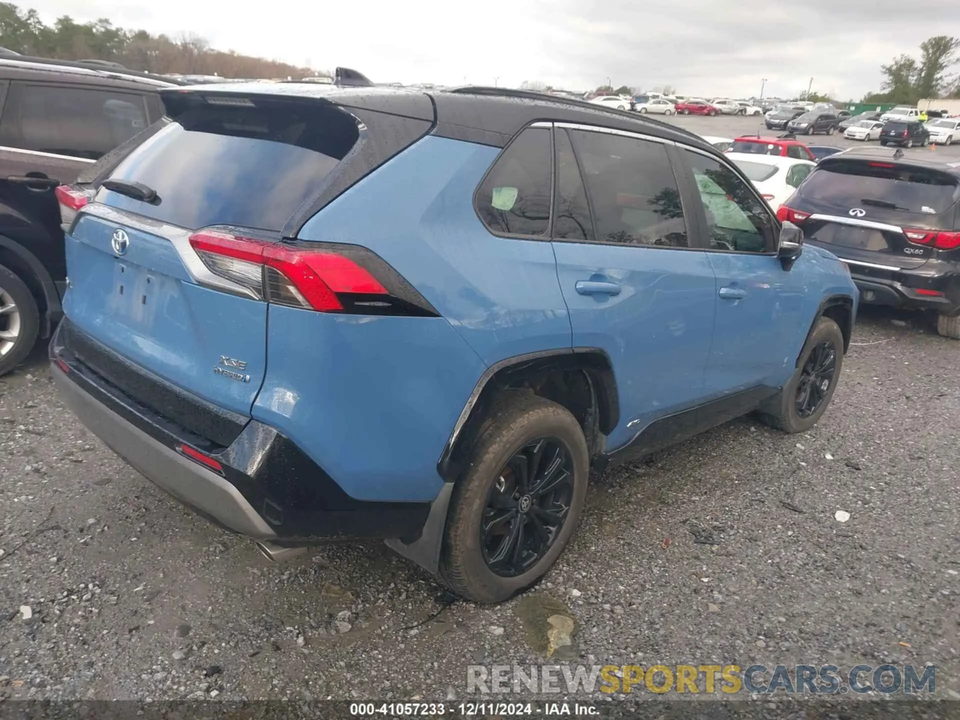 4 fotografías del automóvil dañado 2T3E6RFV8RW064582 TOYOTA RAV4 HYBRID 2024