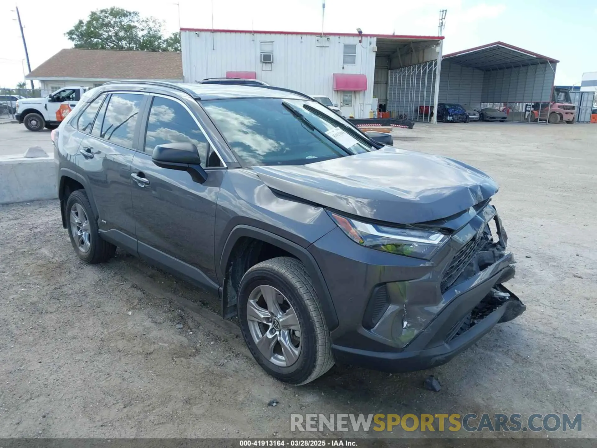 1 fotografías del automóvil dañado 2T3LWRFV0RW215227 TOYOTA RAV4 HYBRID 2024