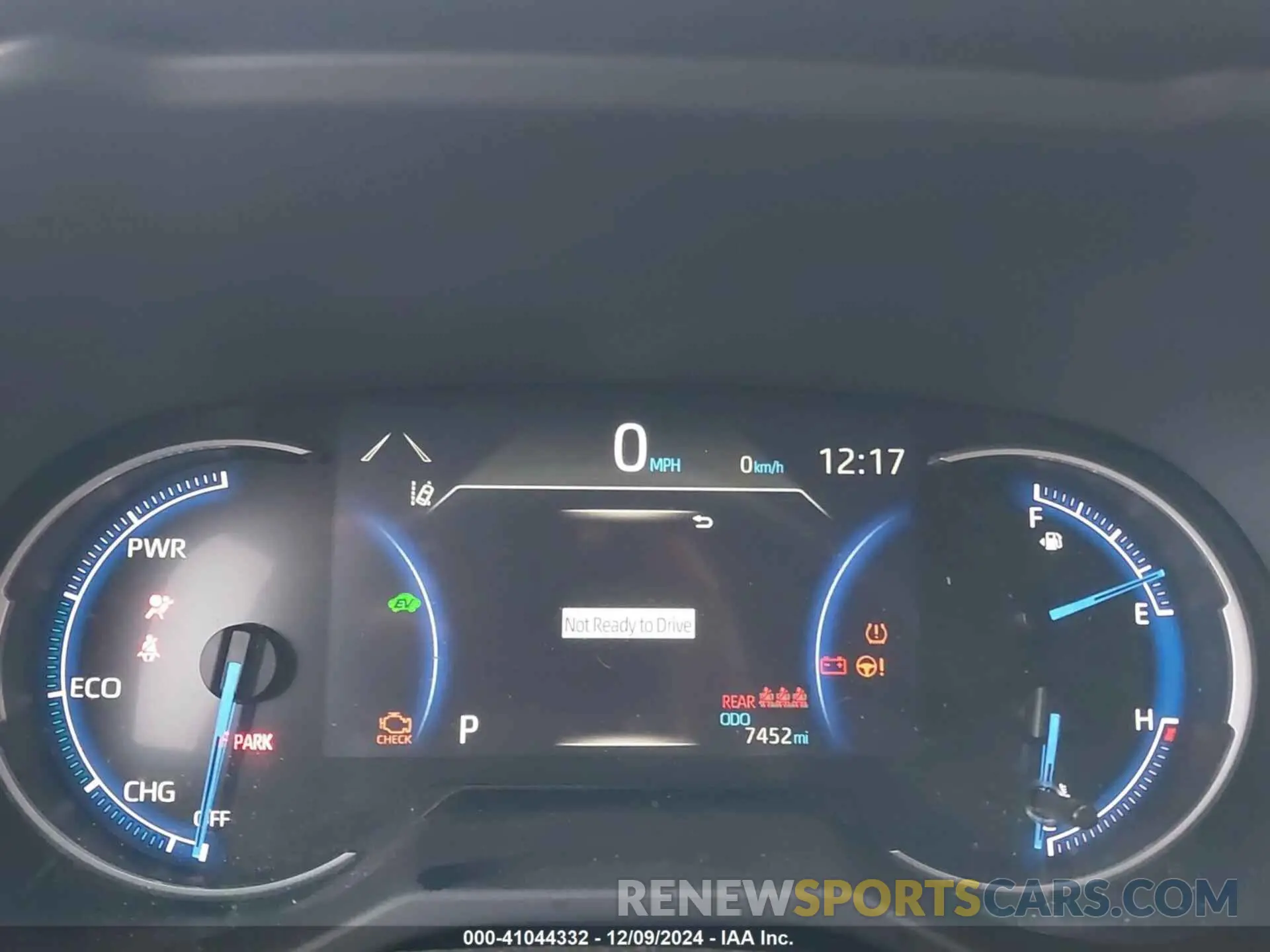 7 fotografías del automóvil dañado 2T3LWRFV2RW198754 TOYOTA RAV4 HYBRID 2024