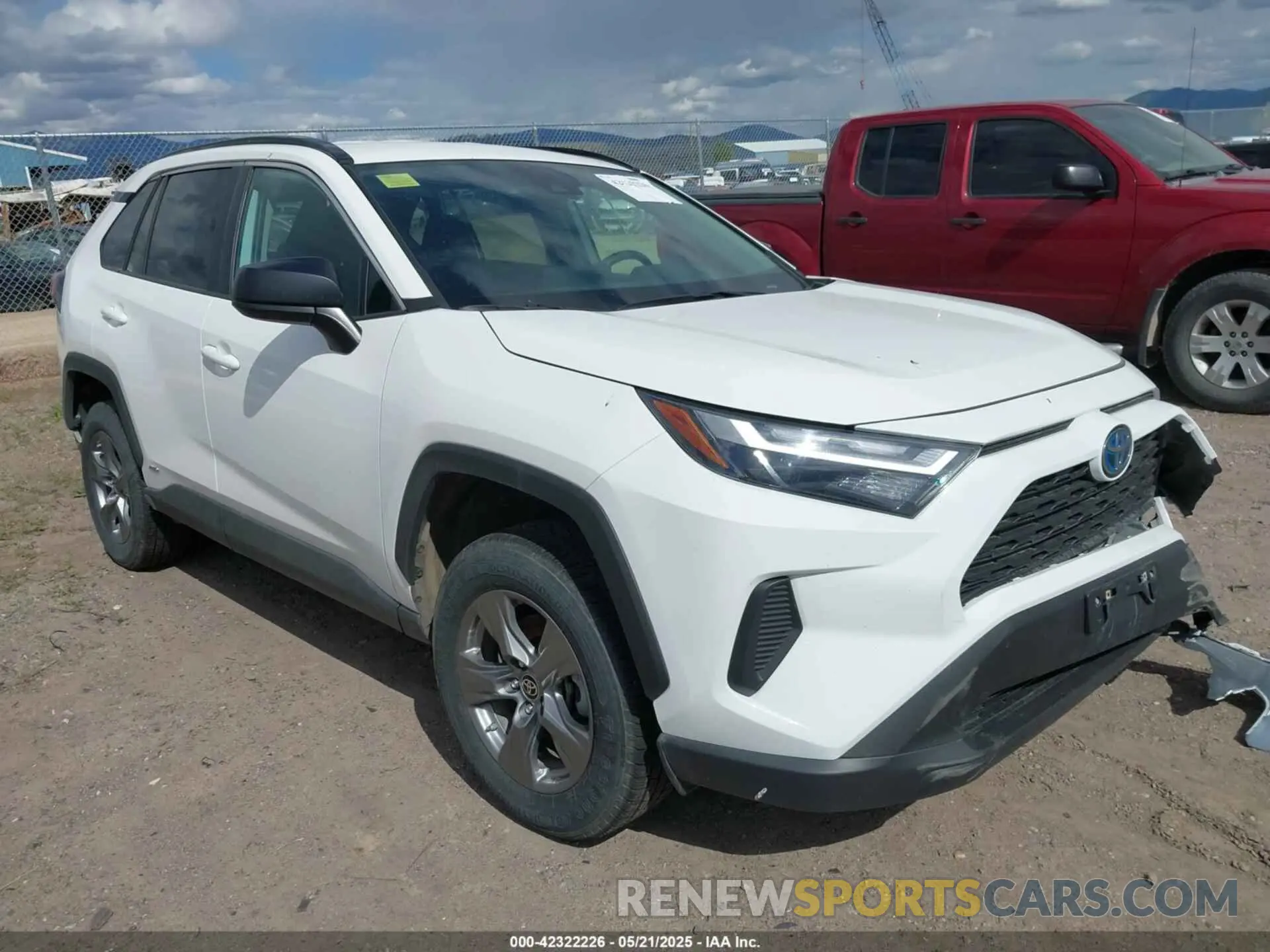 1 fotografías del automóvil dañado 2T3LWRFV7RW211398 TOYOTA RAV4 HYBRID 2024