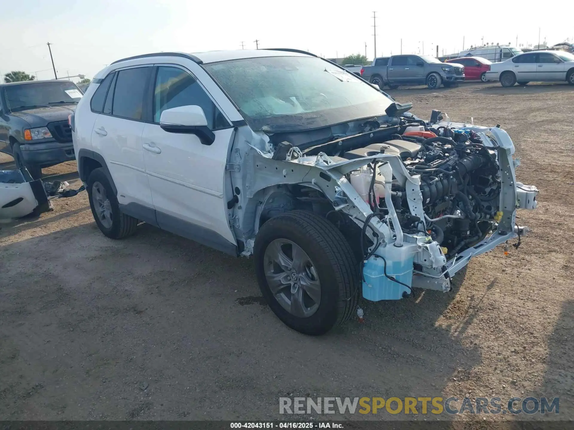 1 fotografías del automóvil dañado 2T3MWRFV3RW243740 TOYOTA RAV4 HYBRID 2024