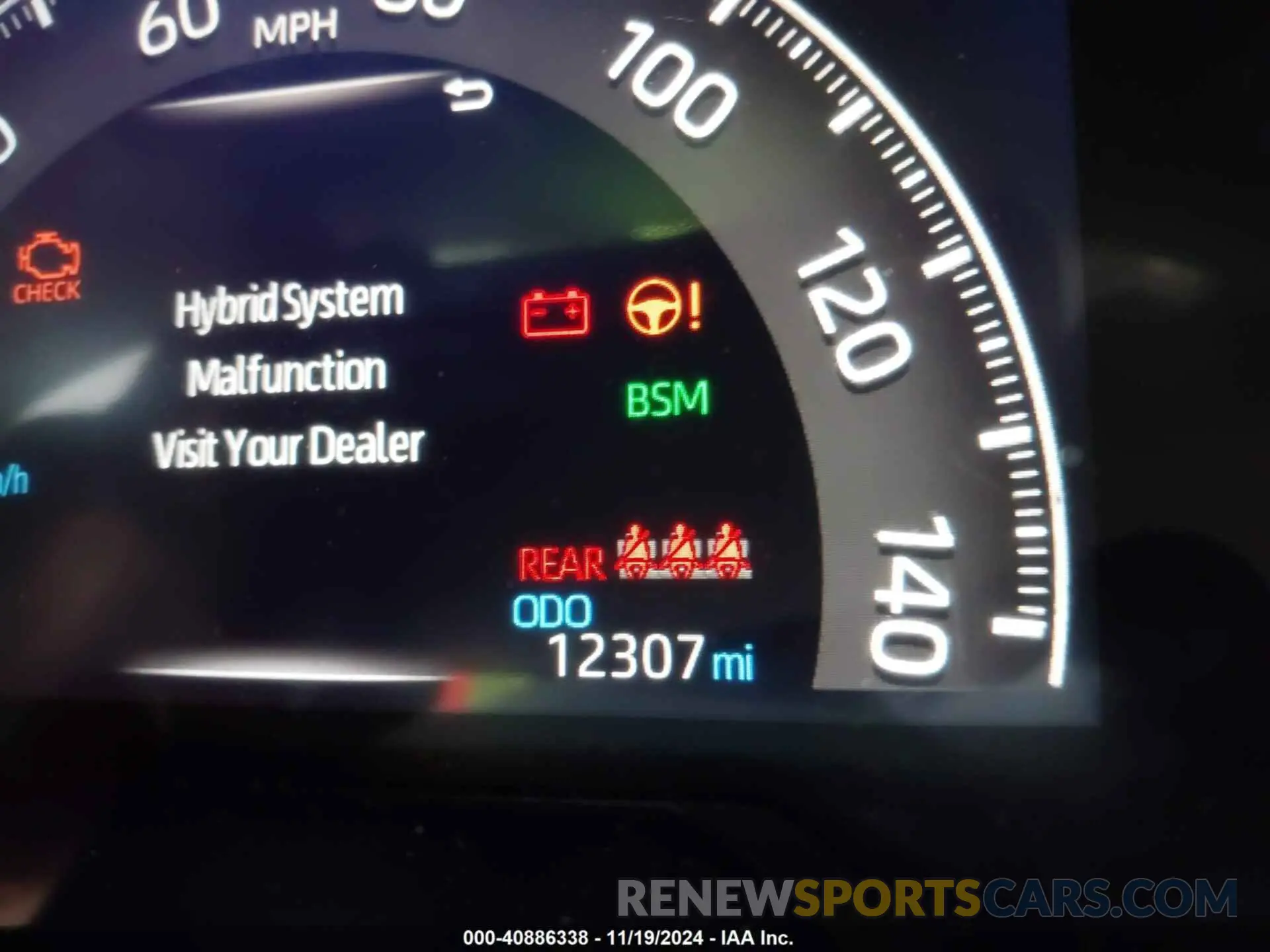 15 fotografías del automóvil dañado 2T3MWRFV8RW211883 TOYOTA RAV4 HYBRID 2024