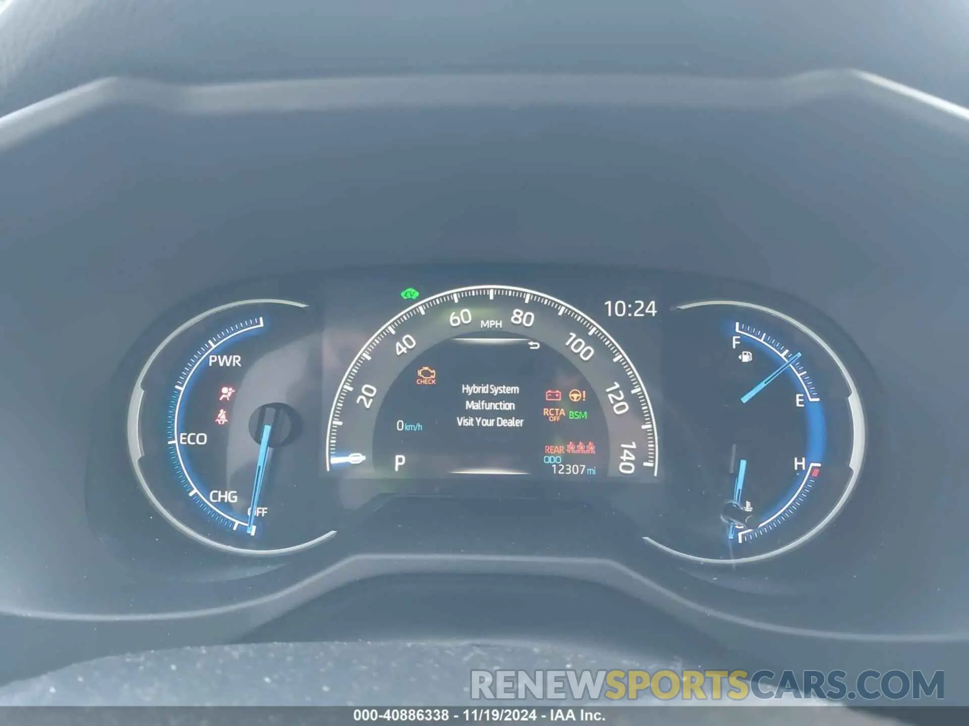 7 fotografías del automóvil dañado 2T3MWRFV8RW211883 TOYOTA RAV4 HYBRID 2024