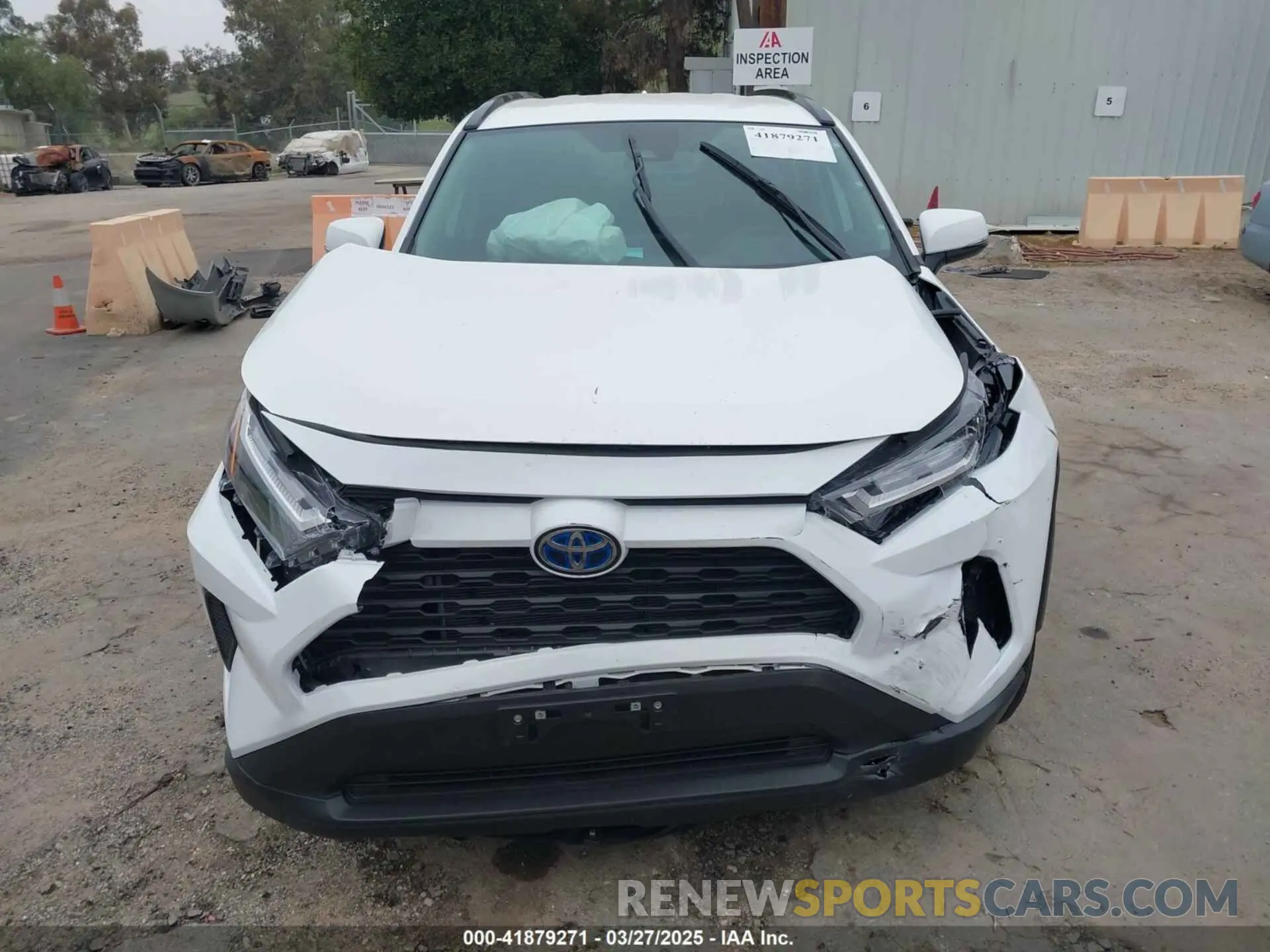 12 fotografías del automóvil dañado 2T3MWRFV9RW222584 TOYOTA RAV4 HYBRID 2024