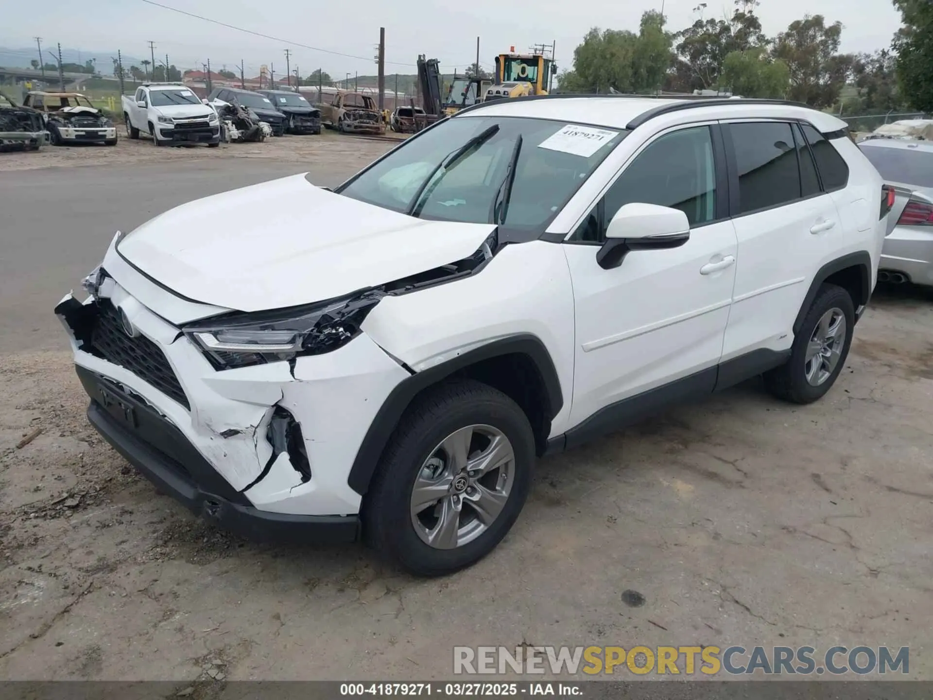 2 fotografías del automóvil dañado 2T3MWRFV9RW222584 TOYOTA RAV4 HYBRID 2024