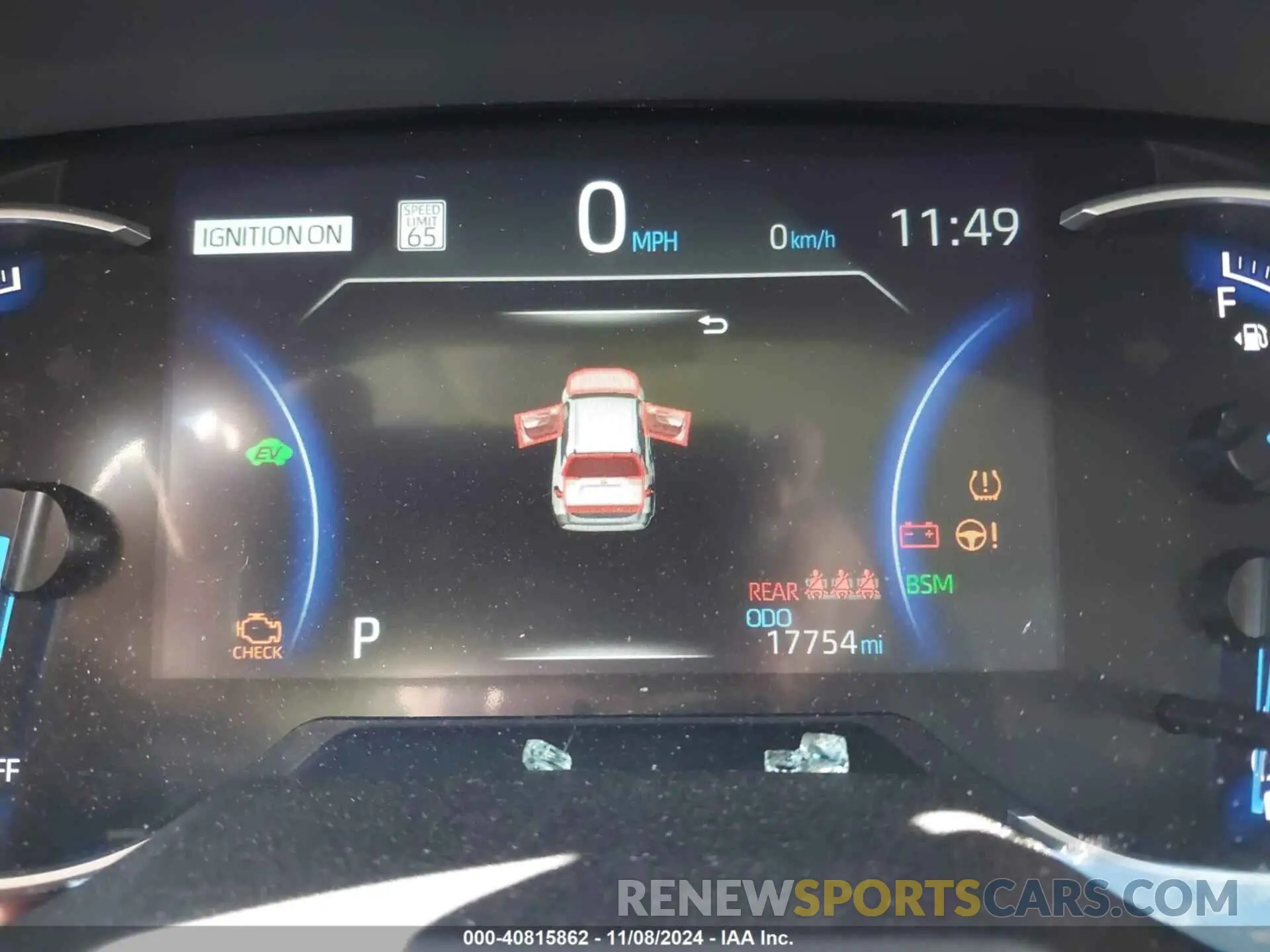 14 fotografías del automóvil dañado 2T3RWRFV0RW207056 TOYOTA RAV4 HYBRID 2024