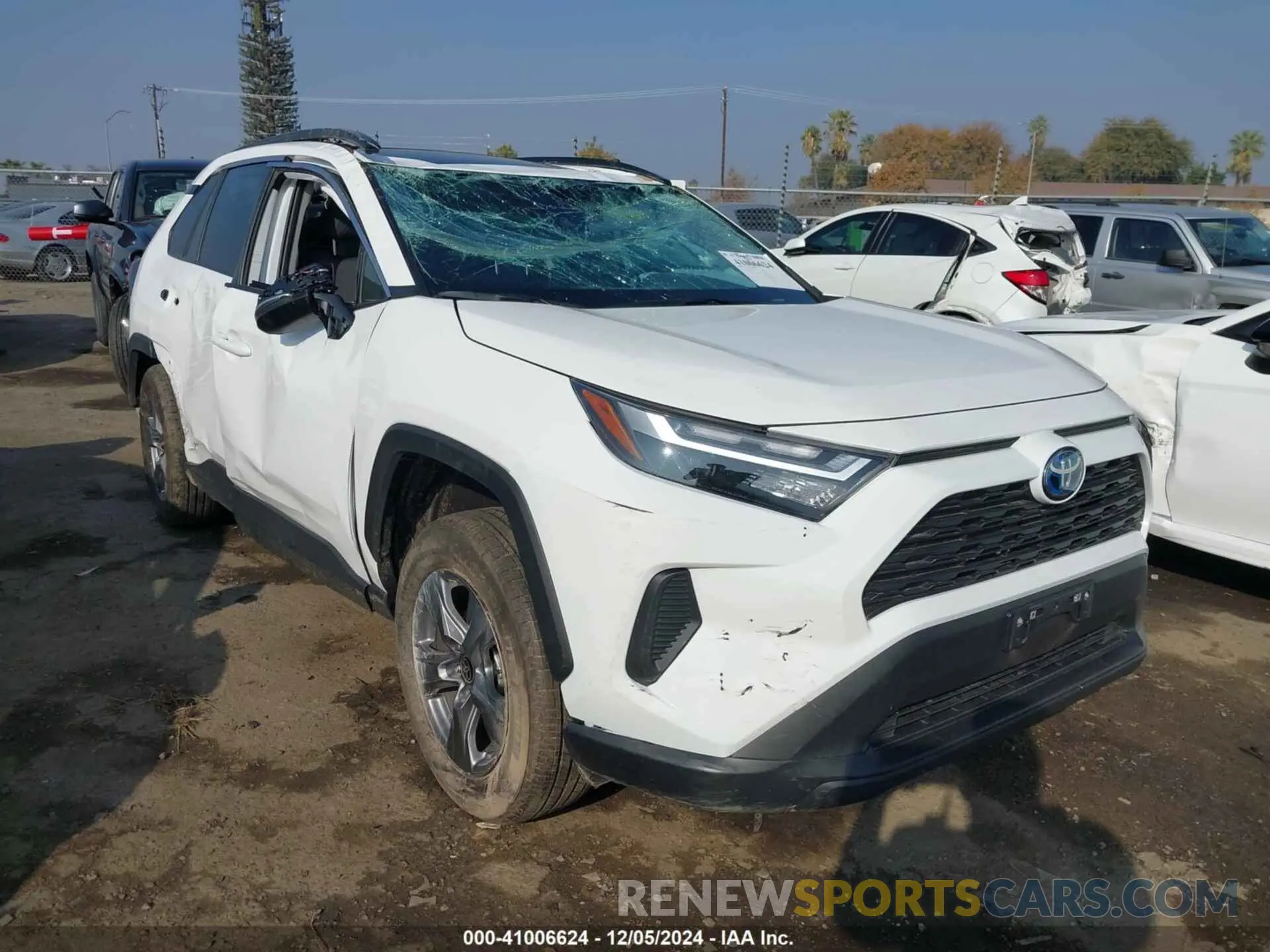 1 fotografías del automóvil dañado 2T3RWRFV0RW207235 TOYOTA RAV4 HYBRID 2024