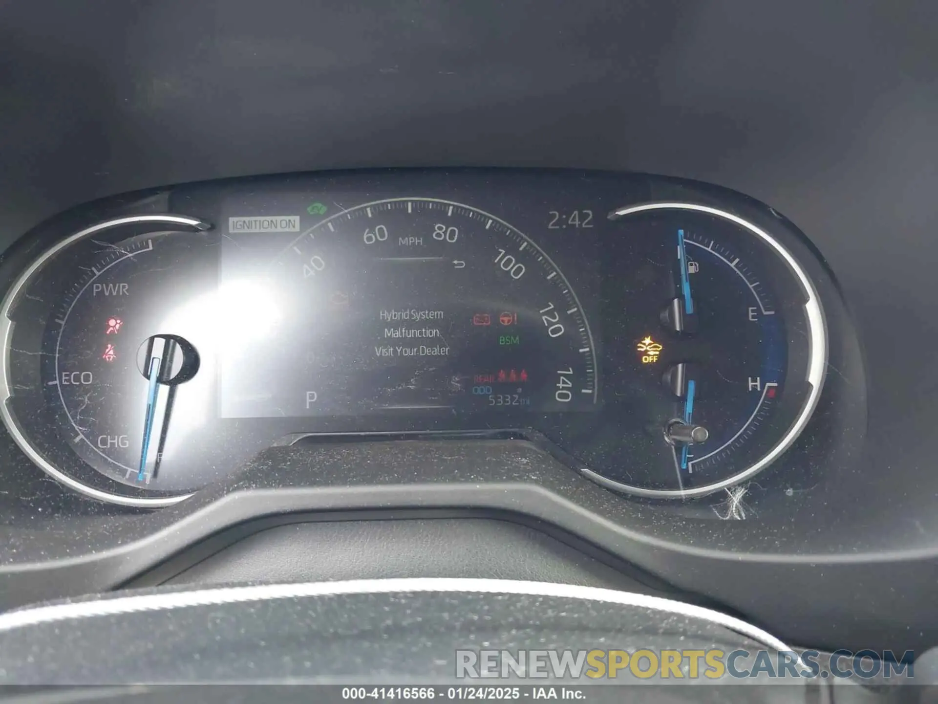 7 fotografías del automóvil dañado 2T3RWRFV0RW238744 TOYOTA RAV4 HYBRID 2024