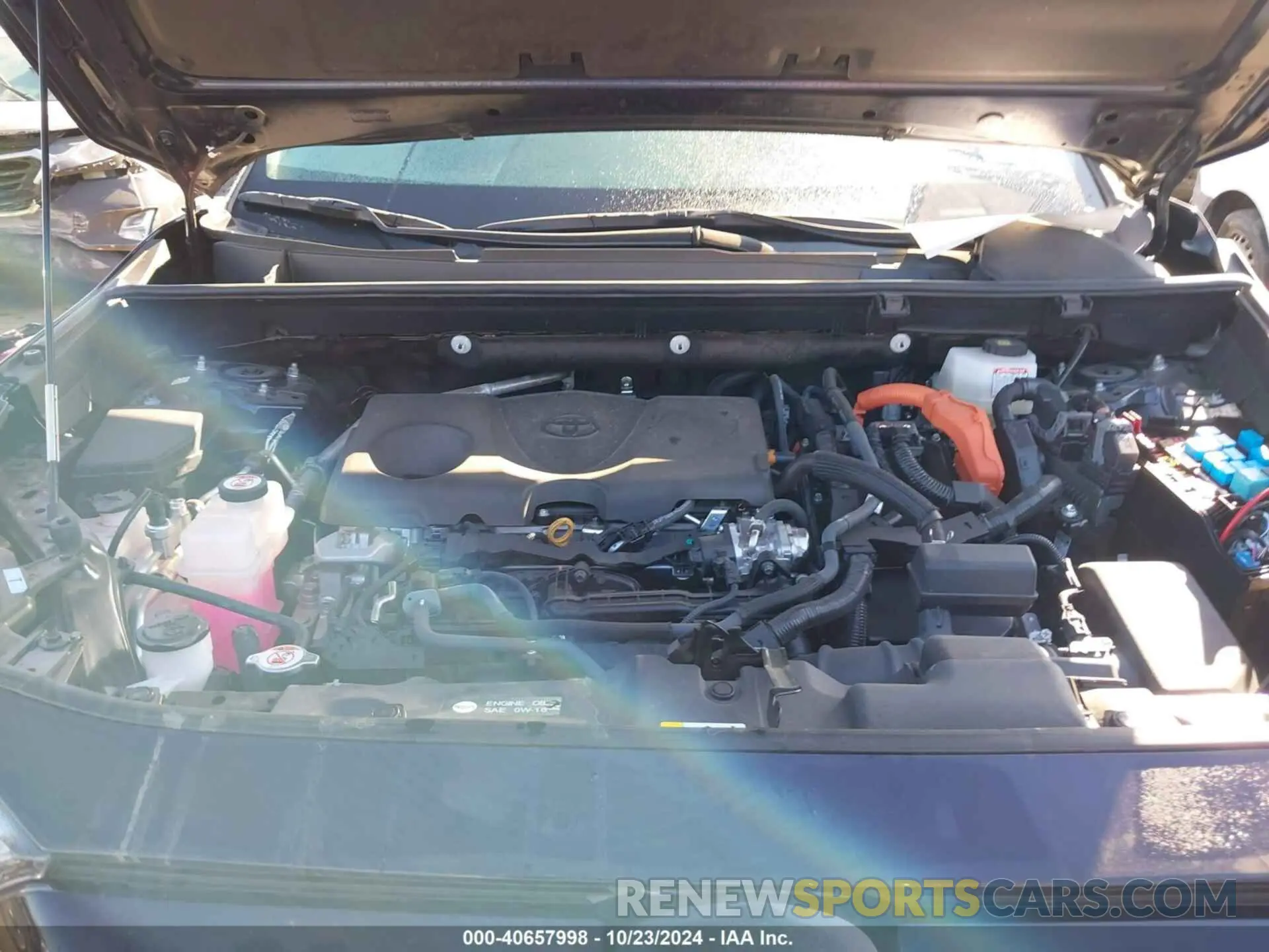 10 fotografías del automóvil dañado 2T3RWRFV1RW210158 TOYOTA RAV4 HYBRID 2024