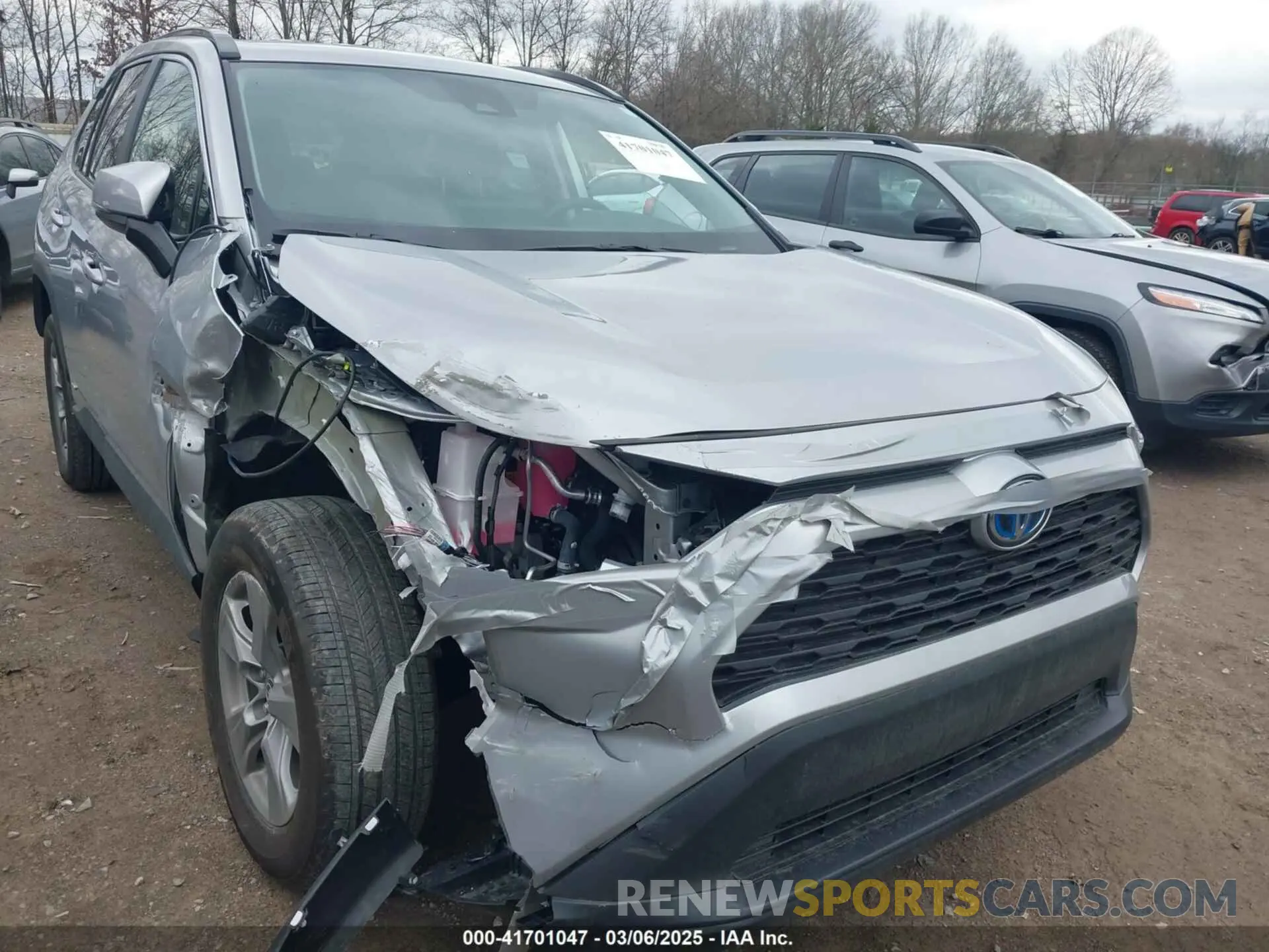 6 fotografías del automóvil dañado 2T3RWRFV2RW232802 TOYOTA RAV4 HYBRID 2024