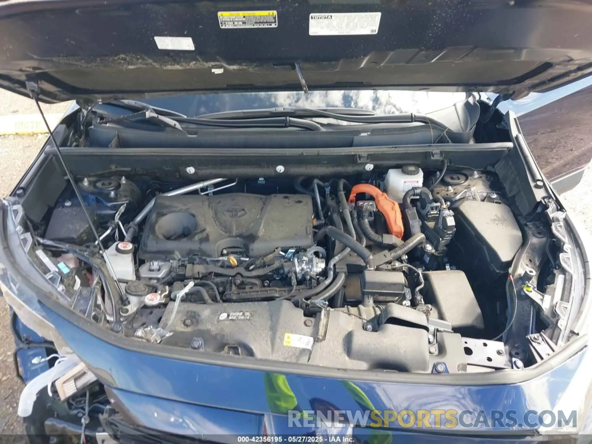 10 fotografías del automóvil dañado 2T3RWRFV9RW232652 TOYOTA RAV4 HYBRID 2024