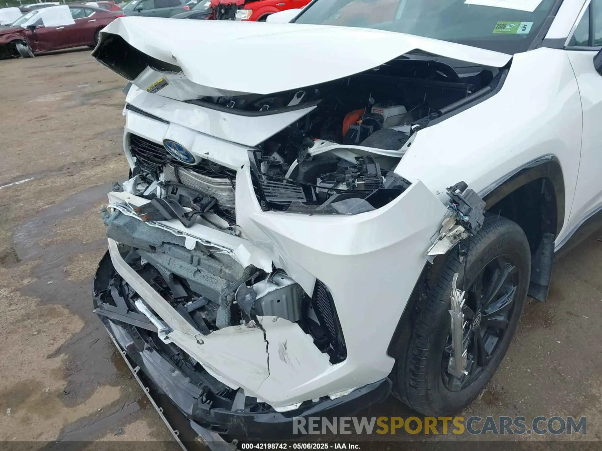 19 fotografías del automóvil dañado 2T3T6RFV3RW066117 TOYOTA RAV4 HYBRID 2024