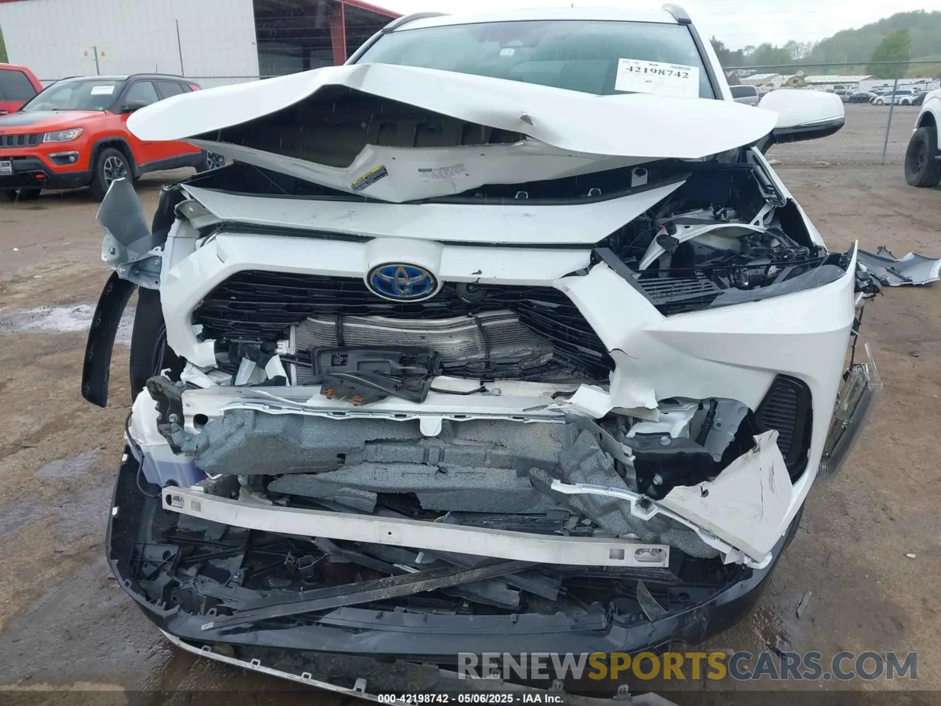 6 fotografías del automóvil dañado 2T3T6RFV3RW066117 TOYOTA RAV4 HYBRID 2024