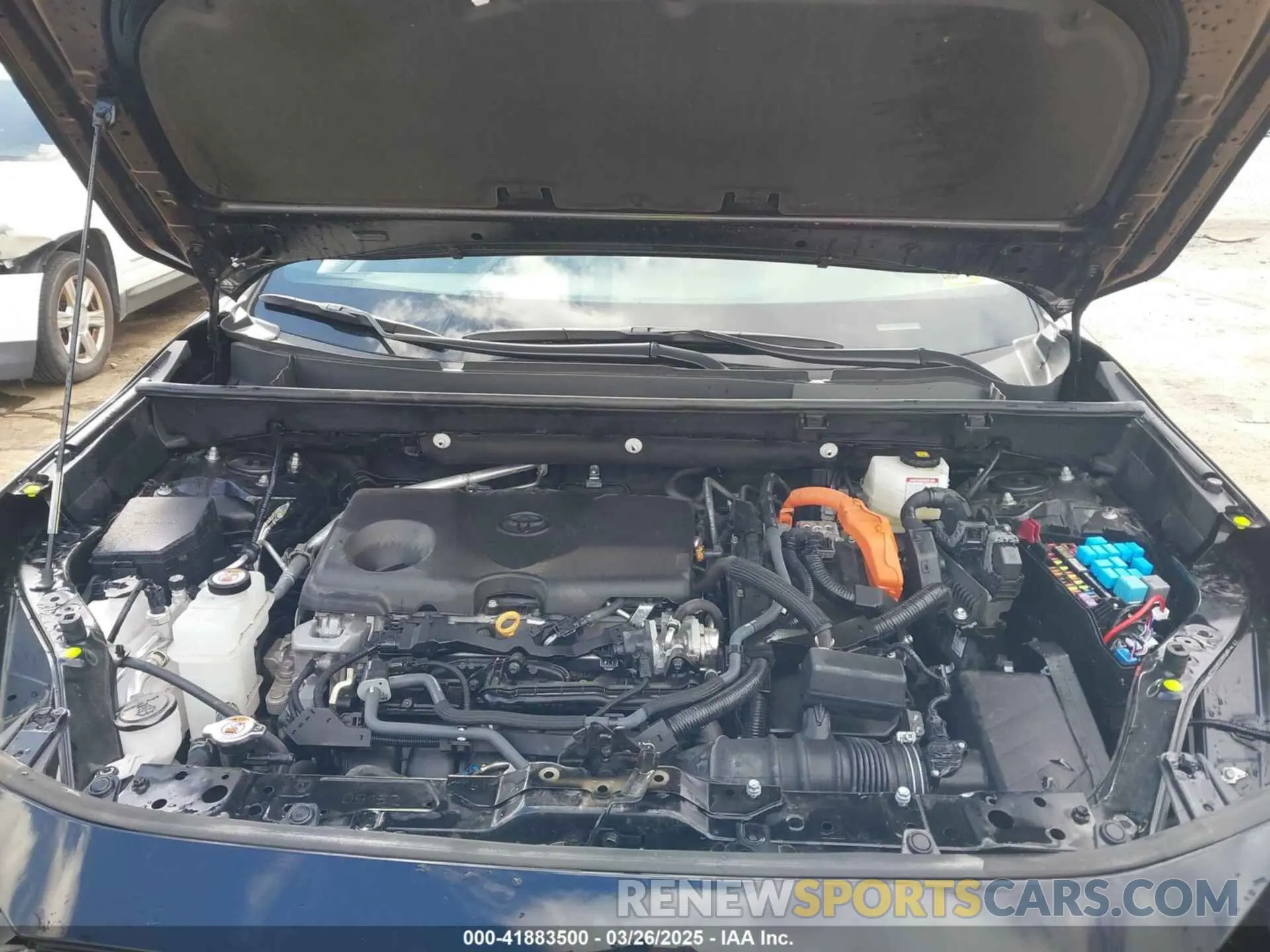 10 fotografías del automóvil dañado 2T3T6RFV8RW060300 TOYOTA RAV4 HYBRID 2024