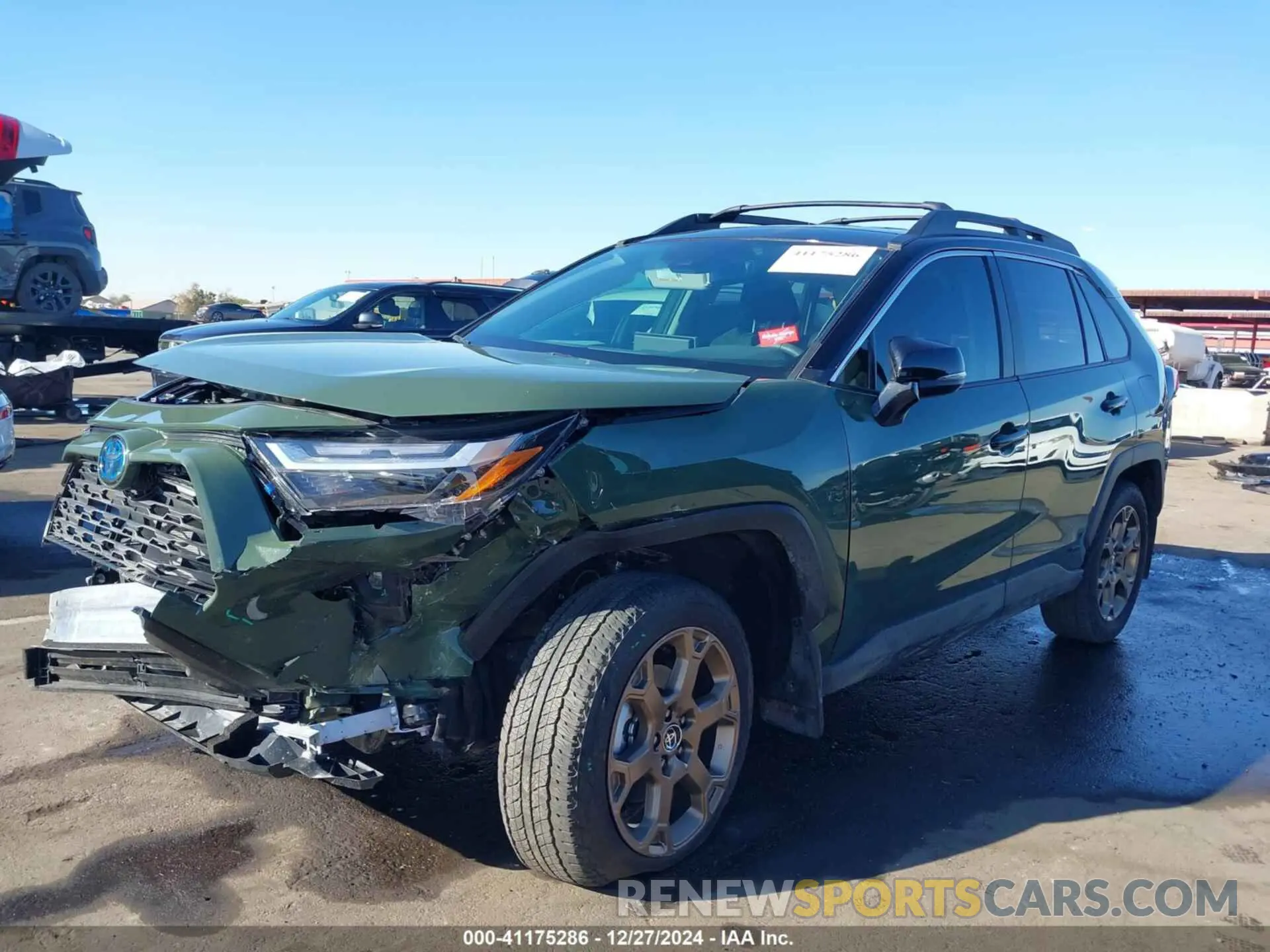 6 fotografías del automóvil dañado 2T3UWRFV0RW226460 TOYOTA RAV4 HYBRID 2024
