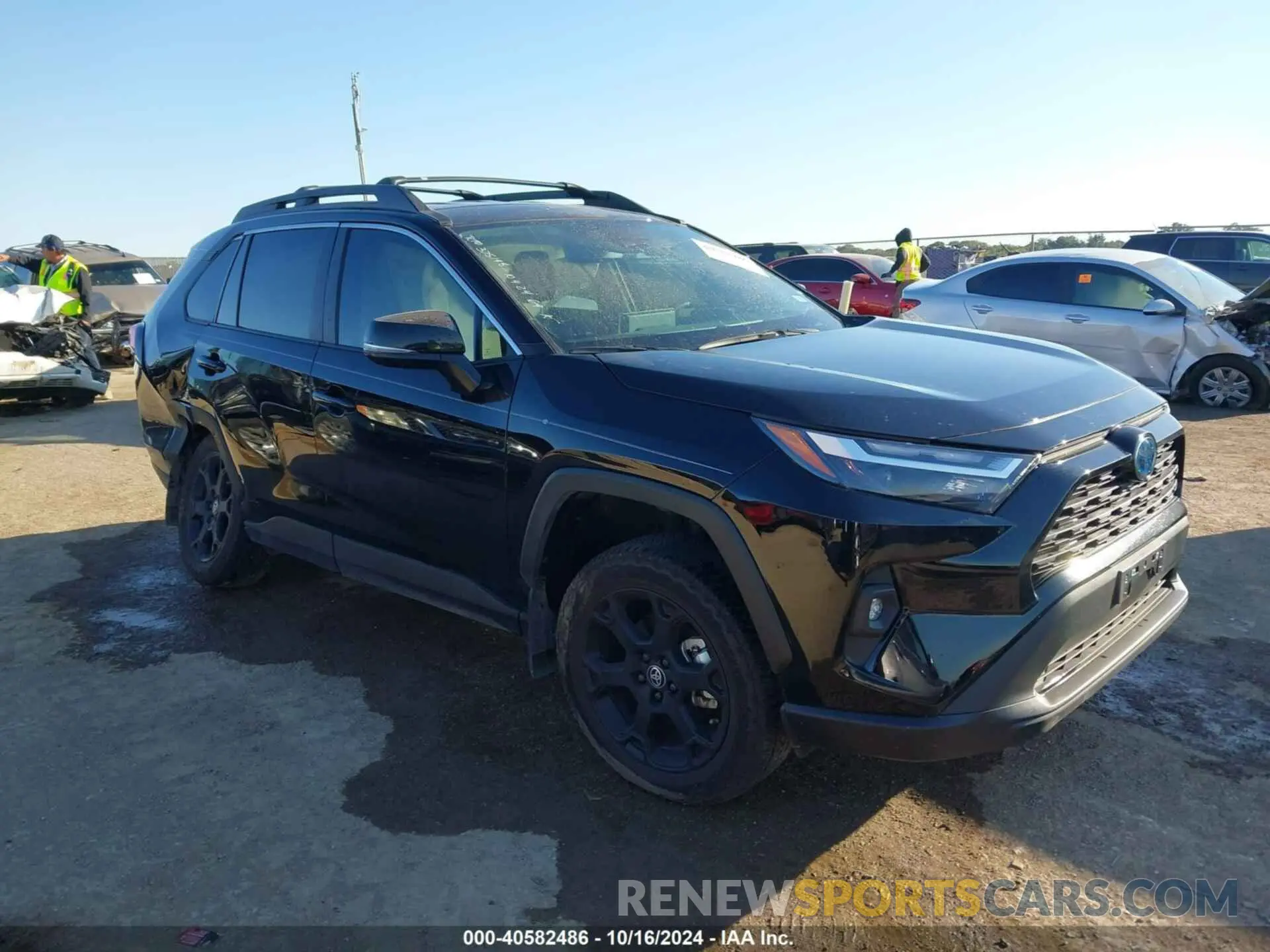 1 fotografías del automóvil dañado 2T3UWRFV6RW222719 TOYOTA RAV4 HYBRID 2024