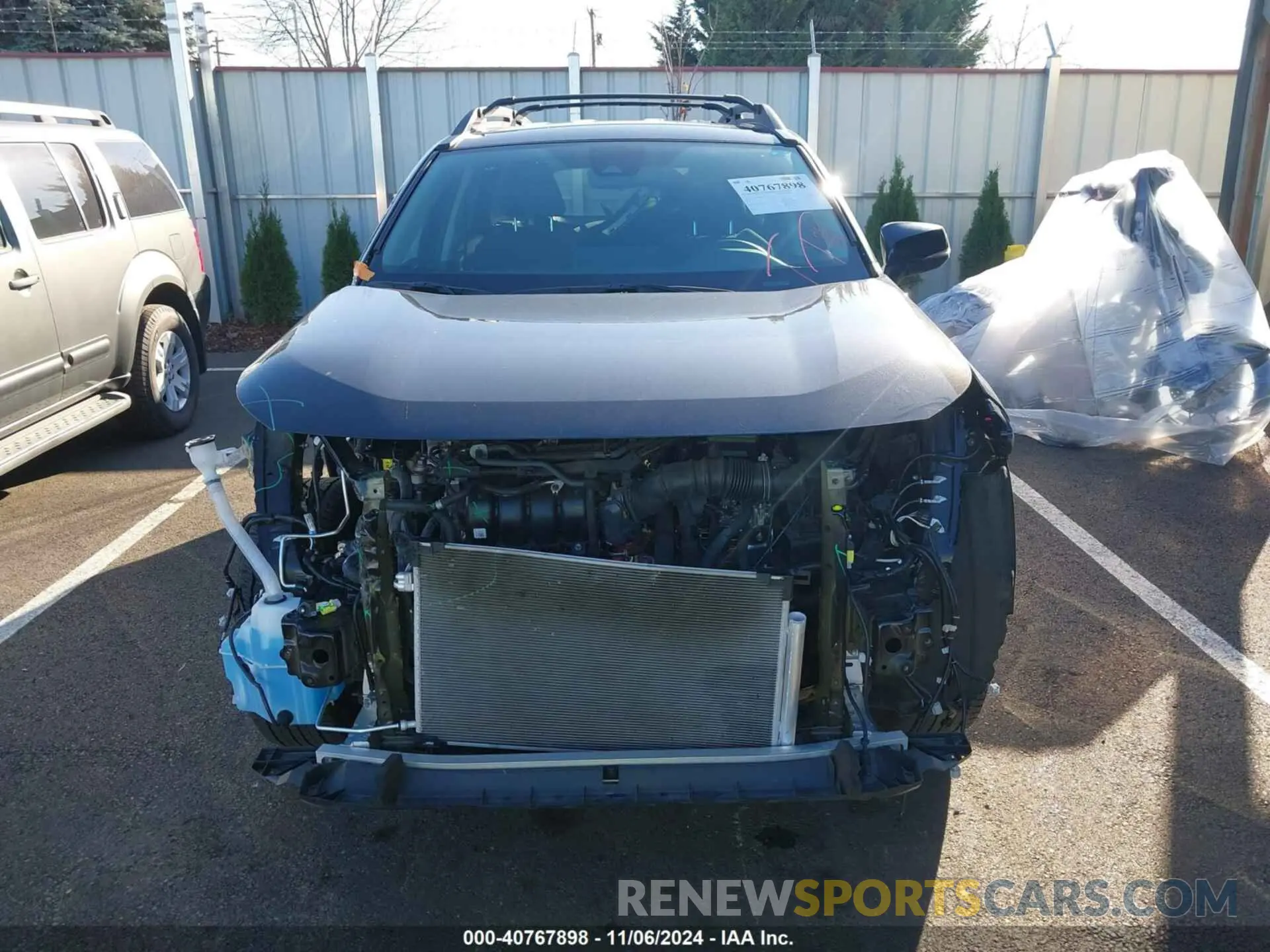 13 fotografías del automóvil dañado 2T3UWRFV8RW195748 TOYOTA RAV4 HYBRID 2024