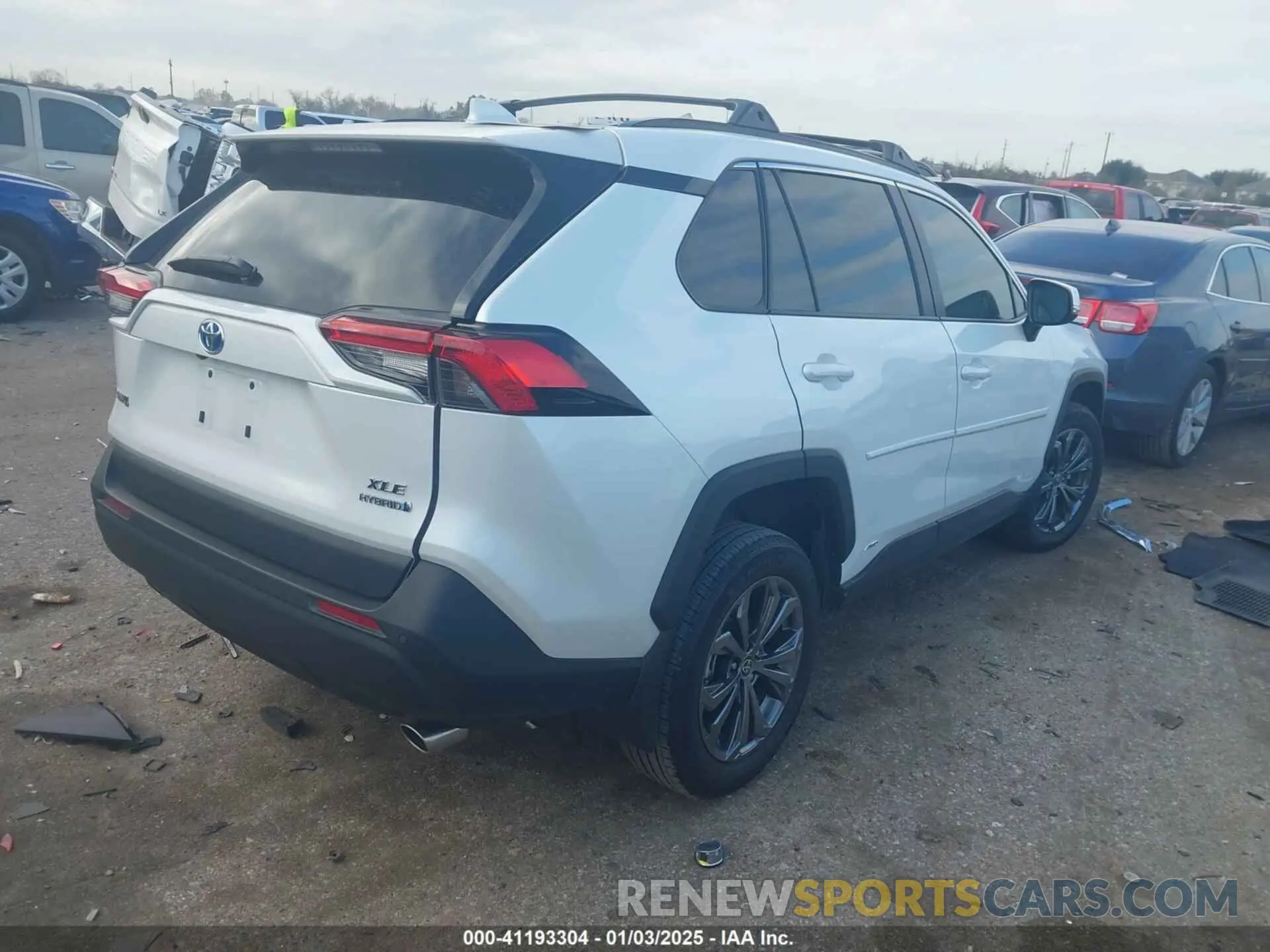 4 fotografías del automóvil dañado 4T3B6RFV1RU163120 TOYOTA RAV4 HYBRID 2024