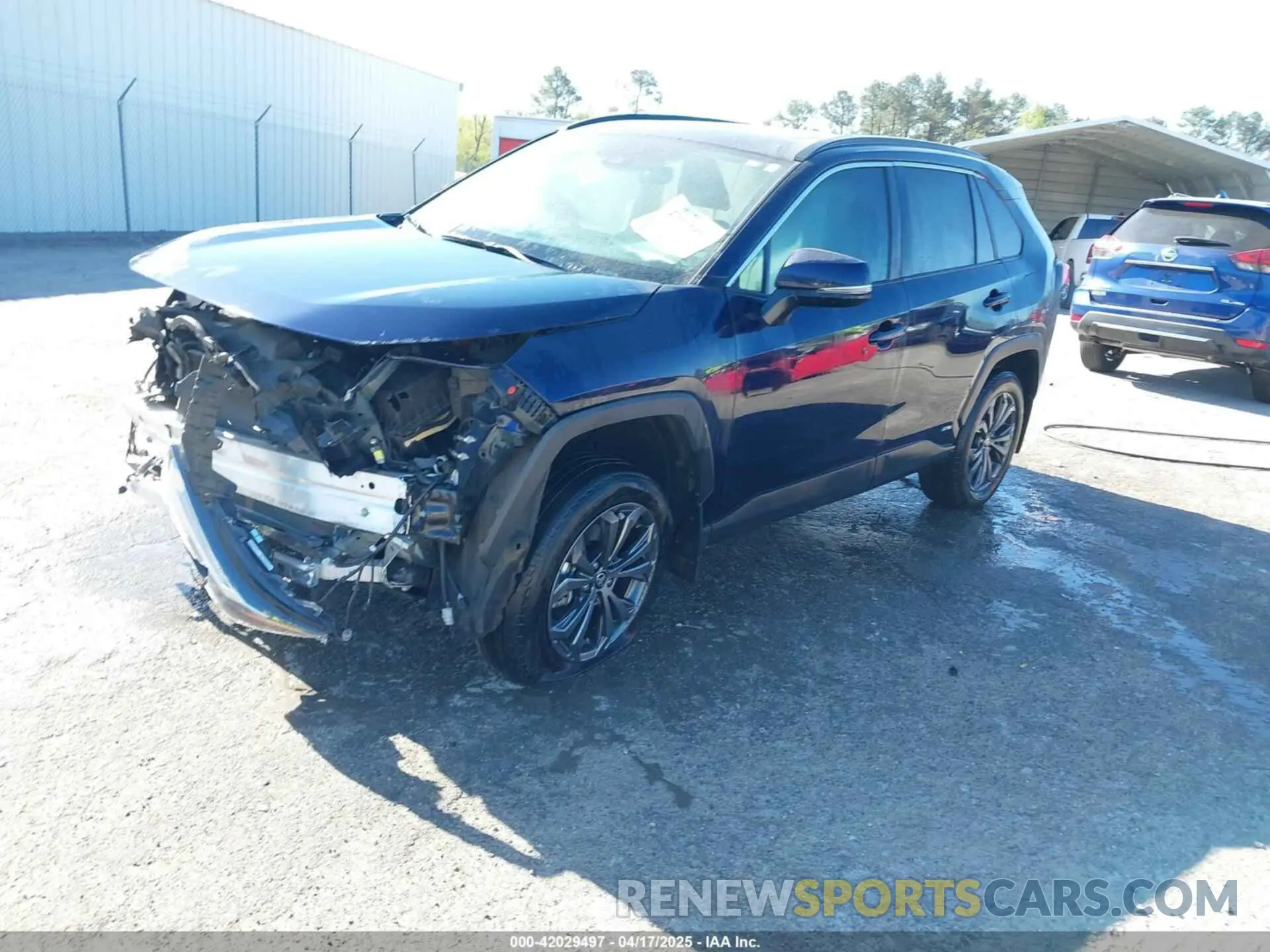 2 fotografías del automóvil dañado 4T3B6RFV5RU146160 TOYOTA RAV4 HYBRID 2024