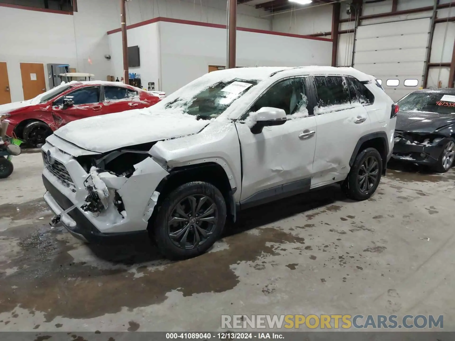 2 fotografías del automóvil dañado 4T3D6RFV5RU141291 TOYOTA RAV4 HYBRID 2024