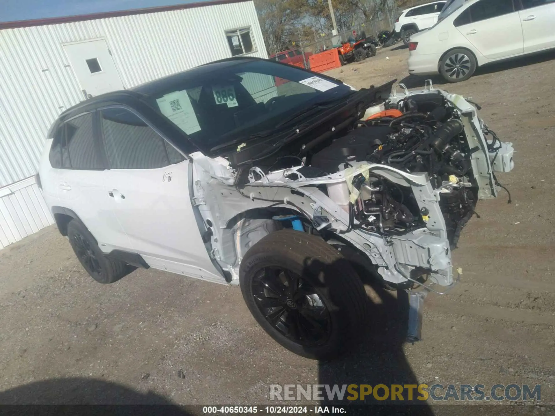 1 fotografías del automóvil dañado 4T3E6RFV0RU167463 TOYOTA RAV4 HYBRID 2024
