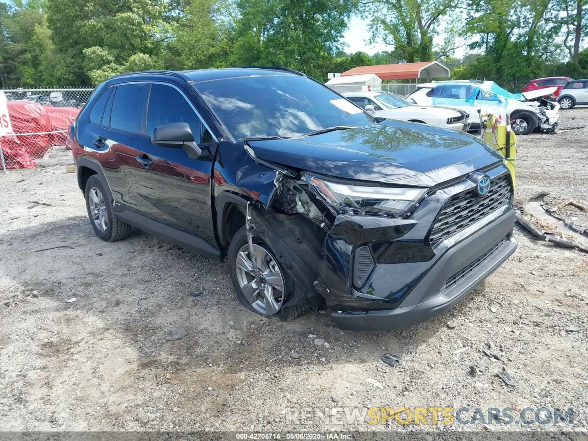 1 fotografías del automóvil dañado 4T3LWRFV1RU128503 TOYOTA RAV4 HYBRID 2024