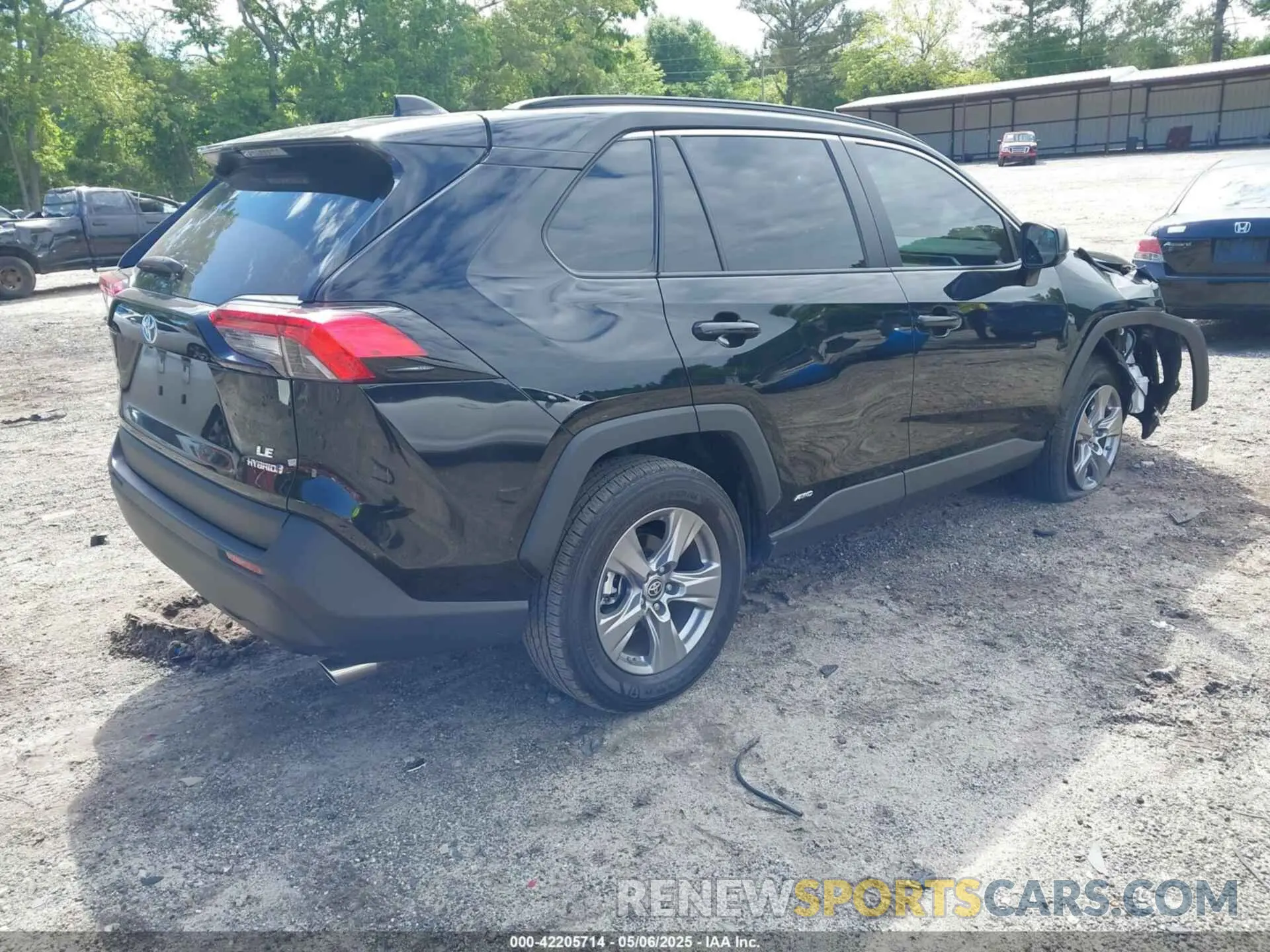 4 fotografías del automóvil dañado 4T3LWRFV1RU128503 TOYOTA RAV4 HYBRID 2024