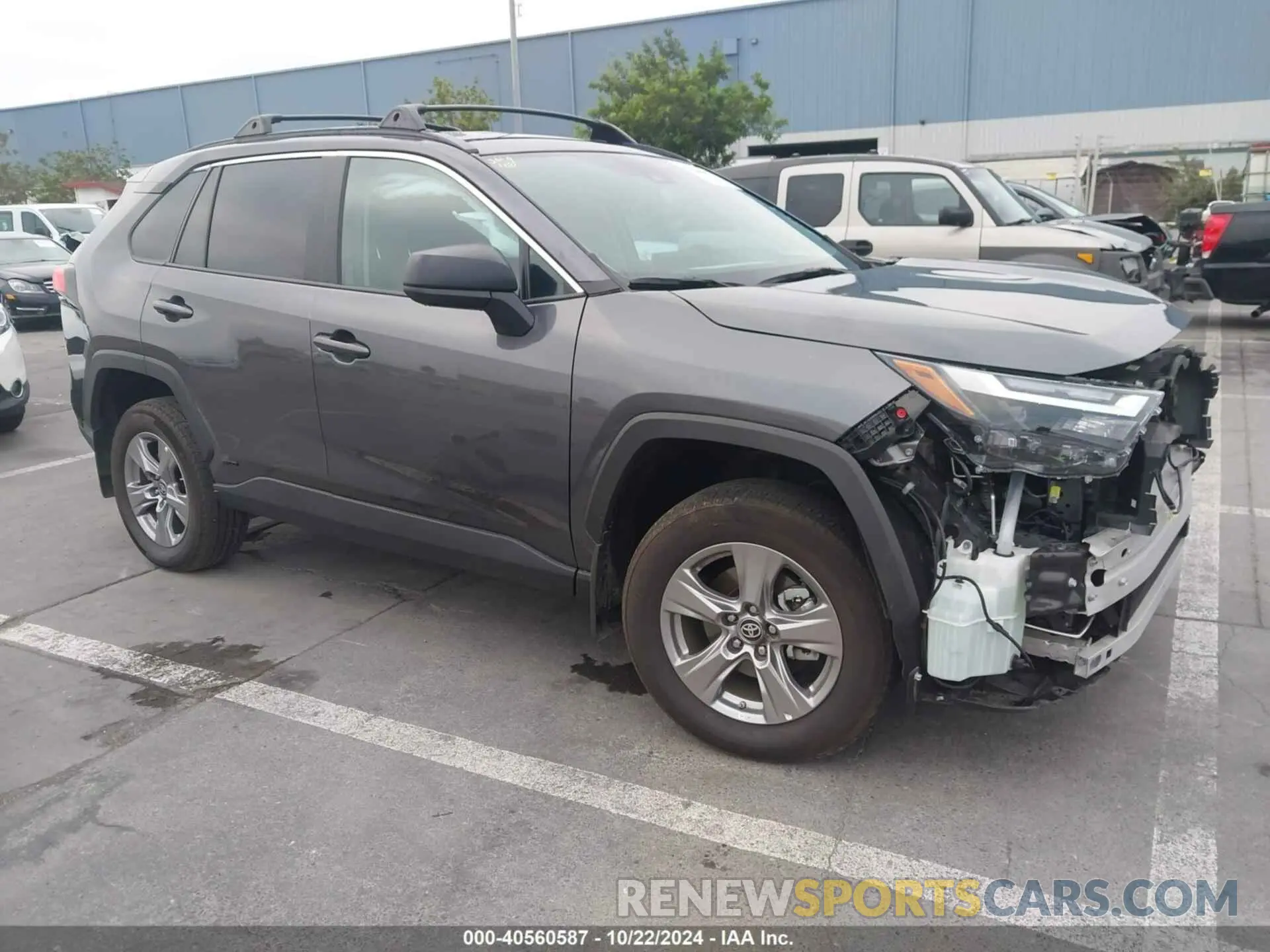 1 fotografías del automóvil dañado 4T3LWRFV9RU143072 TOYOTA RAV4 HYBRID 2024