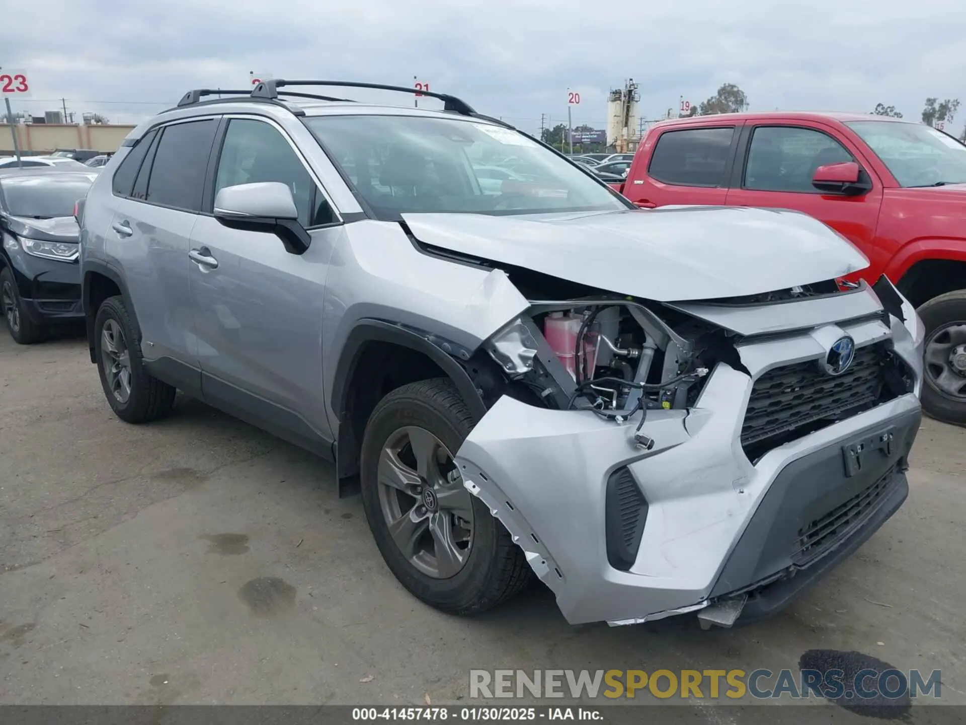 1 fotografías del automóvil dañado 4T3MWRFV1RU133124 TOYOTA RAV4 HYBRID 2024