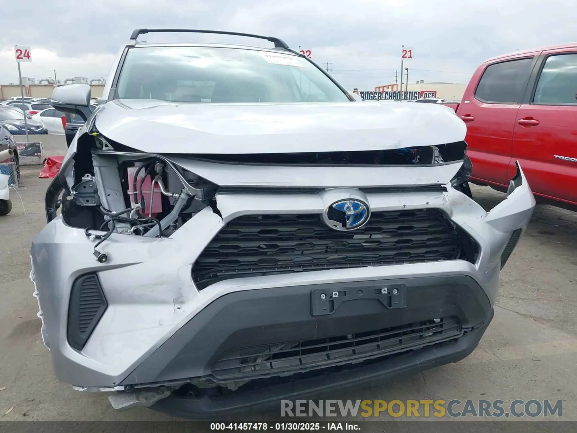 13 fotografías del automóvil dañado 4T3MWRFV1RU133124 TOYOTA RAV4 HYBRID 2024