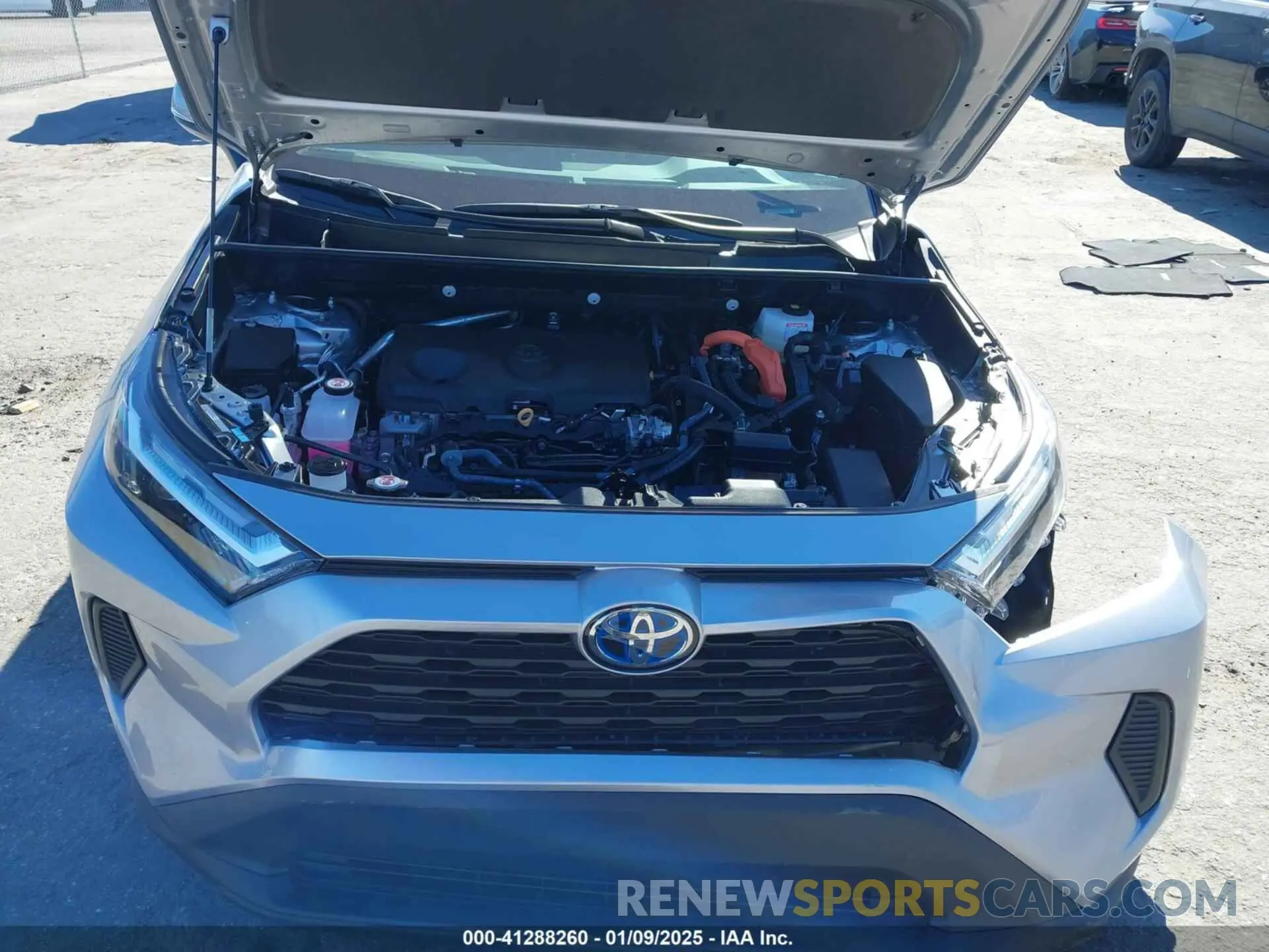 10 fotografías del automóvil dañado 4T3MWRFV5RU119663 TOYOTA RAV4 HYBRID 2024