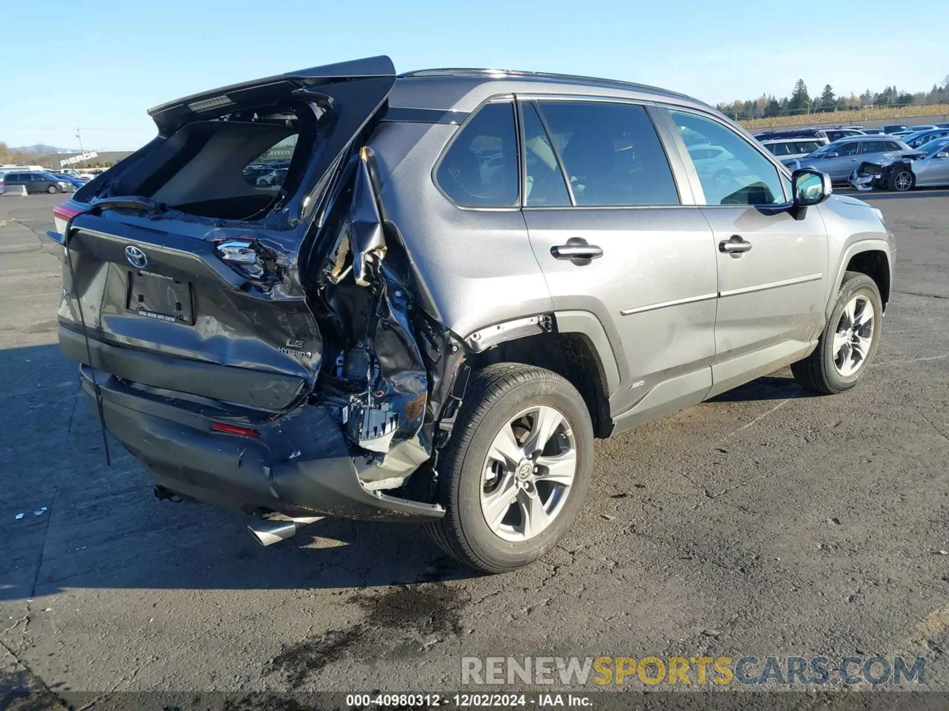 4 fotografías del automóvil dañado 4T3MWRFV6RU157726 TOYOTA RAV4 HYBRID 2024