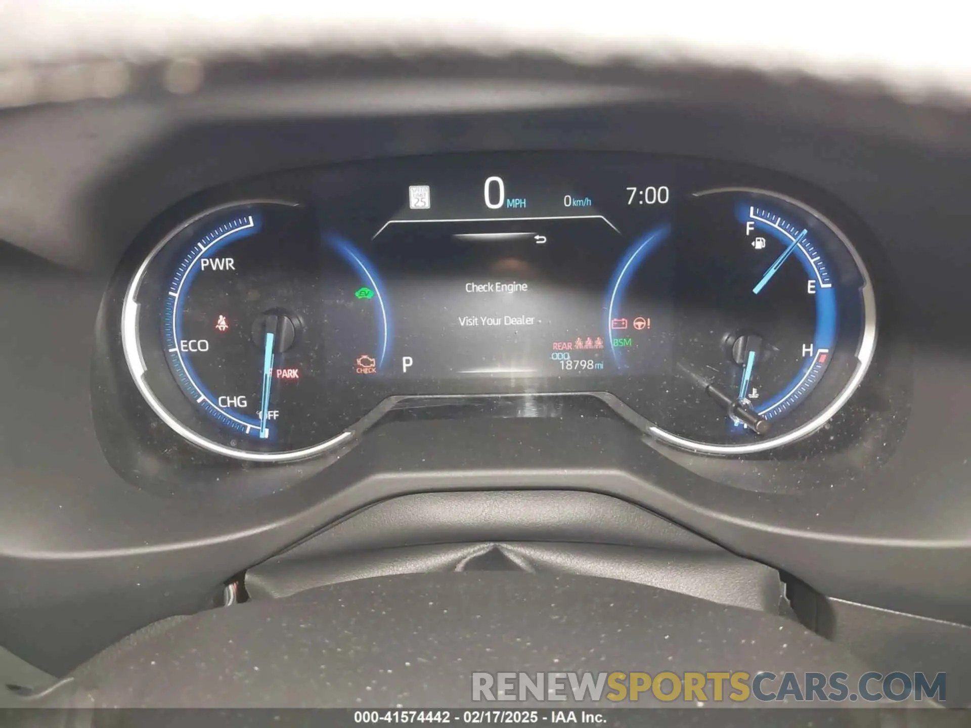 7 fotografías del automóvil dañado 4T3MWRFV8RU133105 TOYOTA RAV4 HYBRID 2024