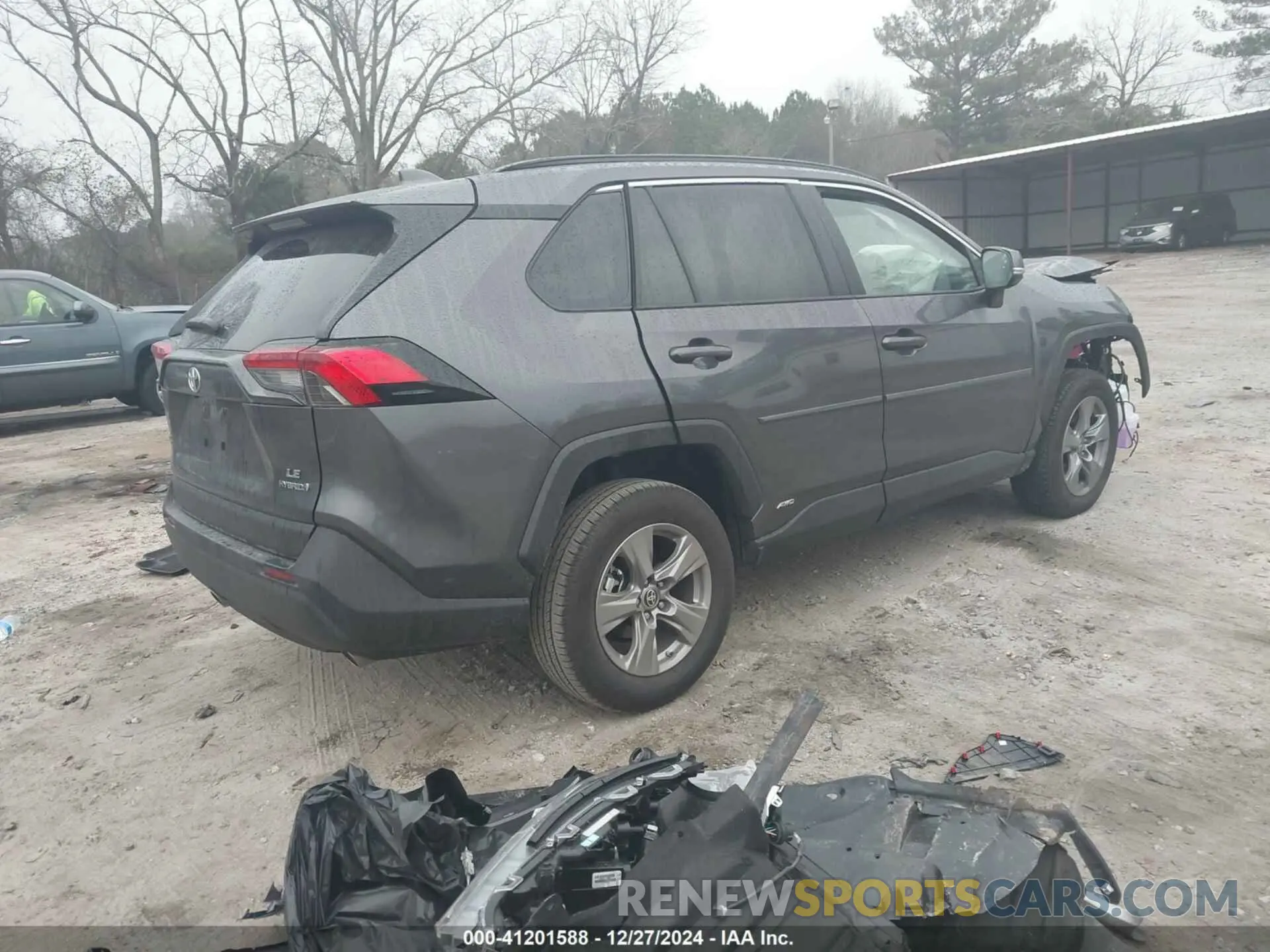 4 fotografías del automóvil dañado 4T3MWRFV8RU157551 TOYOTA RAV4 HYBRID 2024