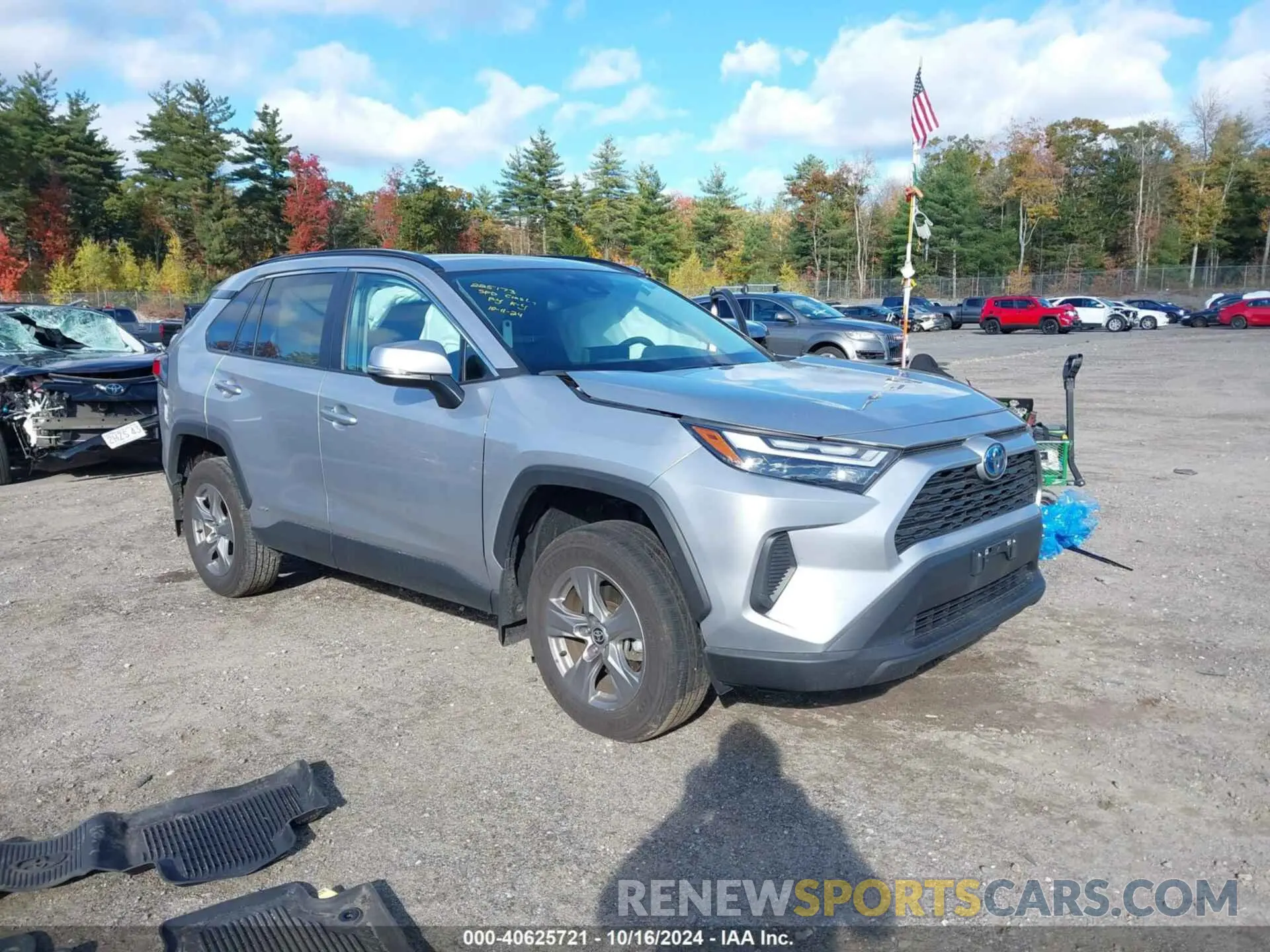 1 fotografías del automóvil dañado 4T3RWRFV1RU112652 TOYOTA RAV4 HYBRID 2024