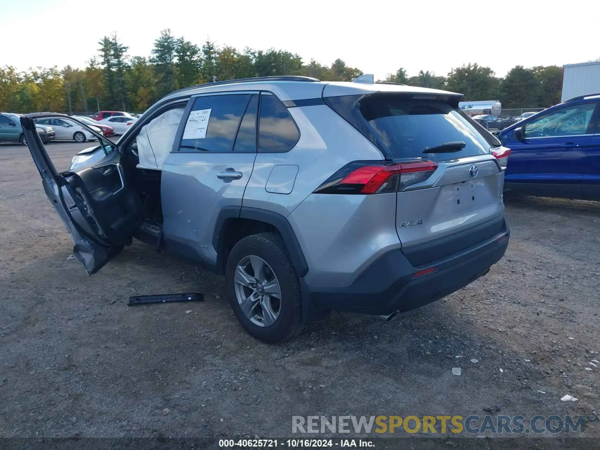 3 fotografías del automóvil dañado 4T3RWRFV1RU112652 TOYOTA RAV4 HYBRID 2024