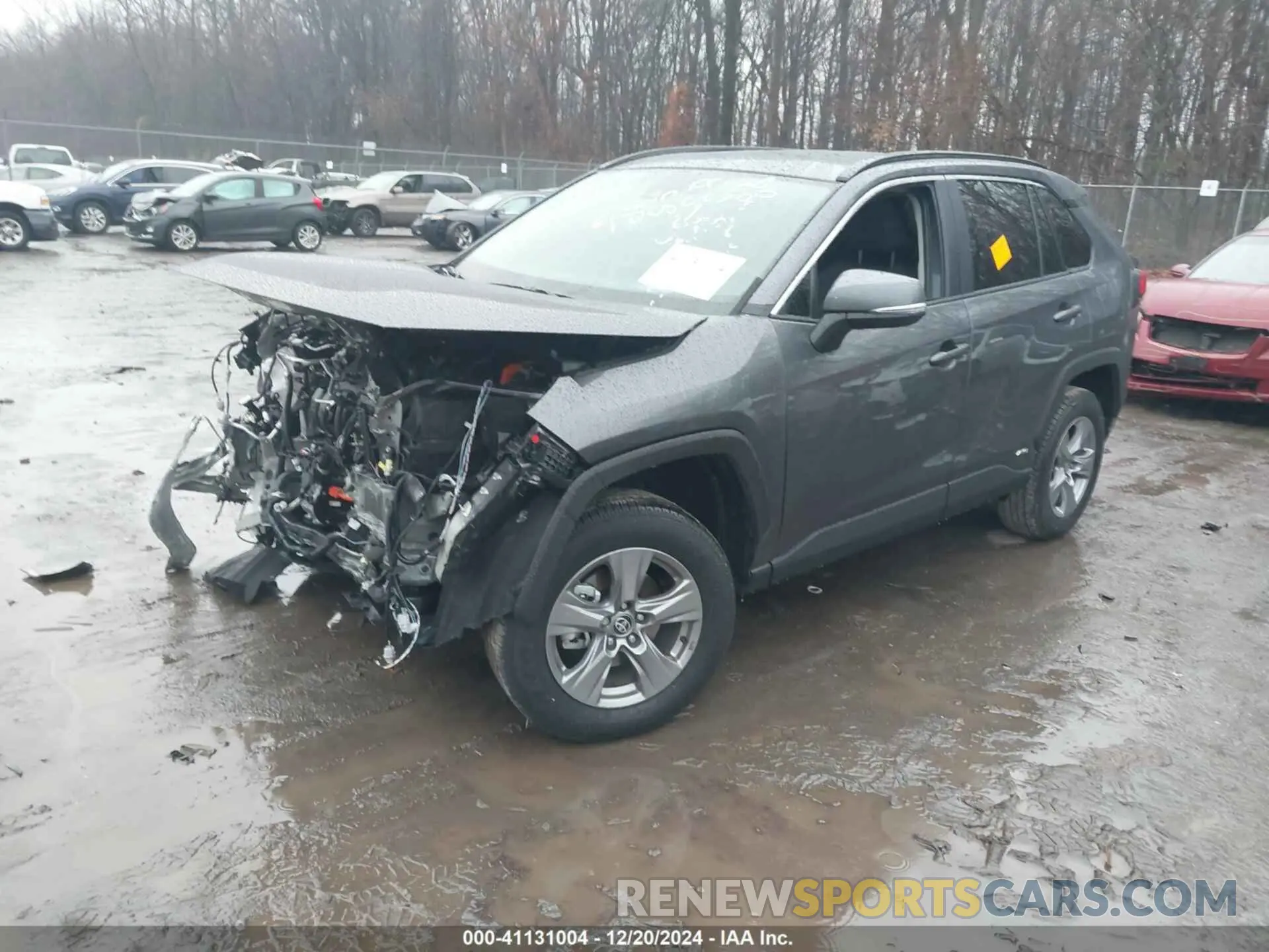 2 fotografías del automóvil dañado 4T3RWRFV1RU159888 TOYOTA RAV4 HYBRID 2024