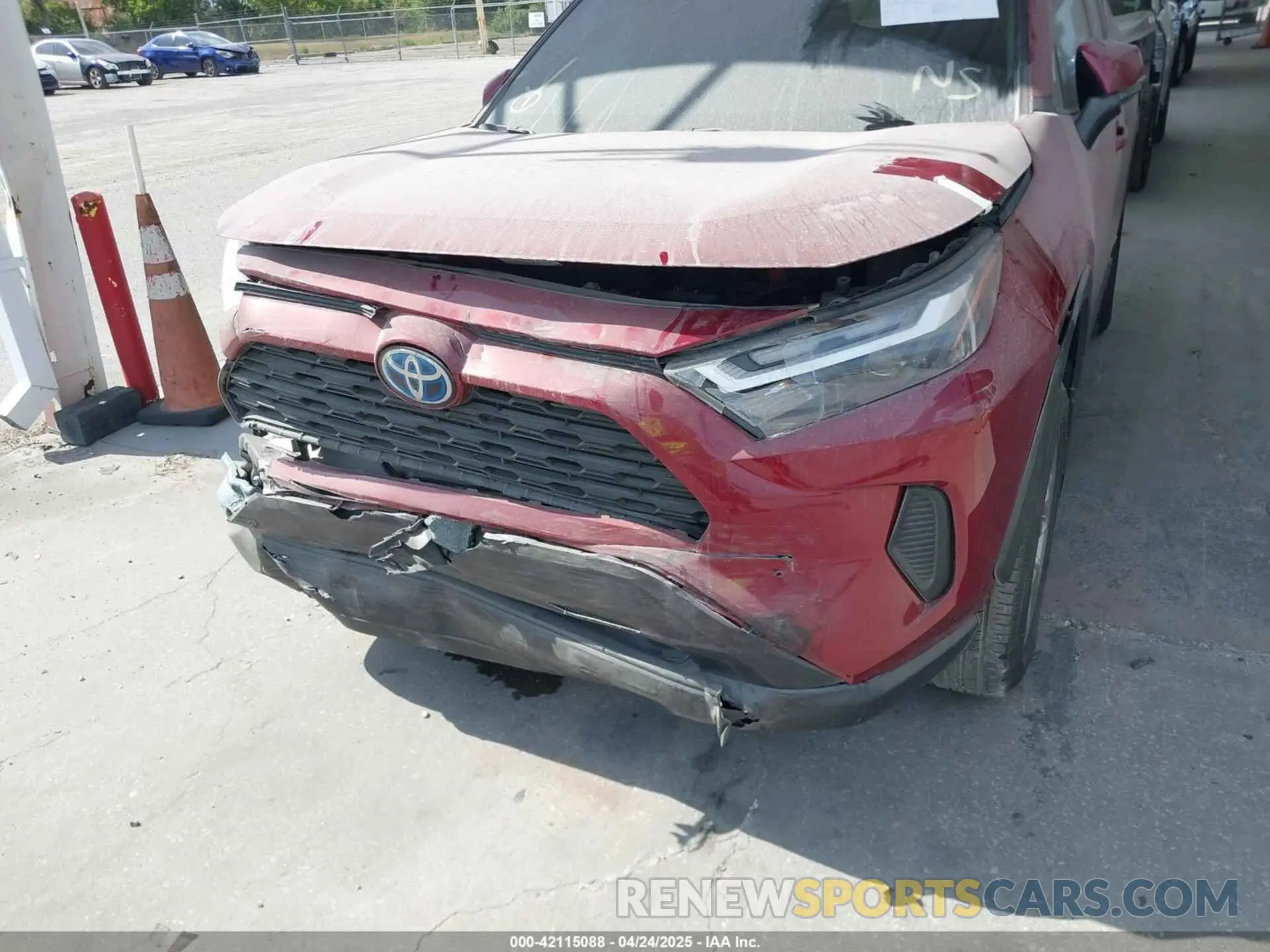 6 fotografías del automóvil dañado 4T3RWRFV3RU137956 TOYOTA RAV4 HYBRID 2024