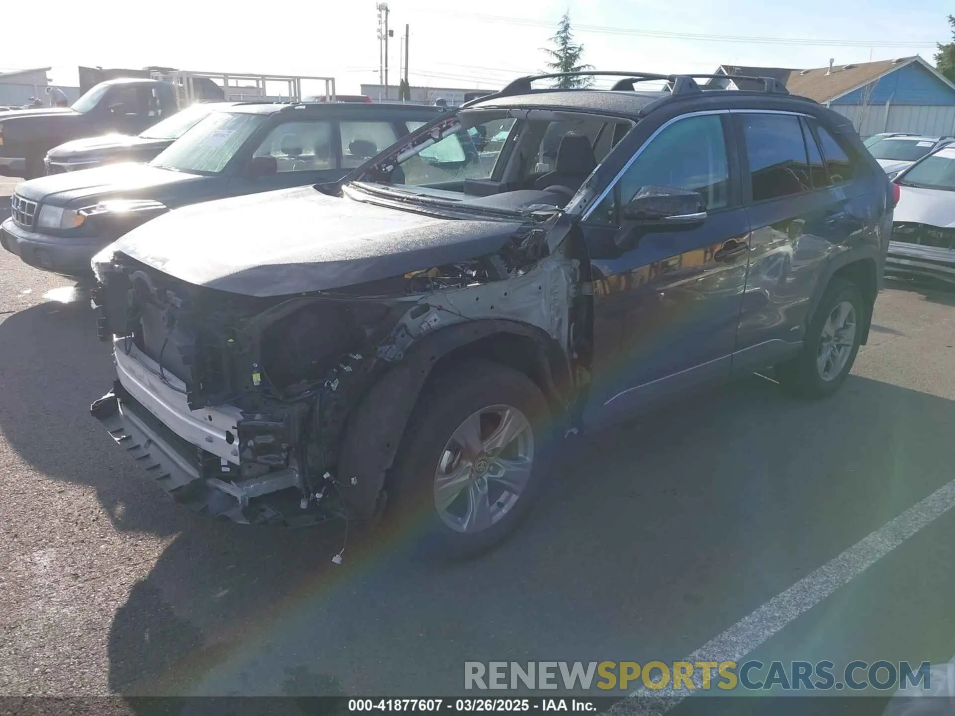 2 fotografías del automóvil dañado 4T3RWRFV8RU117959 TOYOTA RAV4 HYBRID 2024