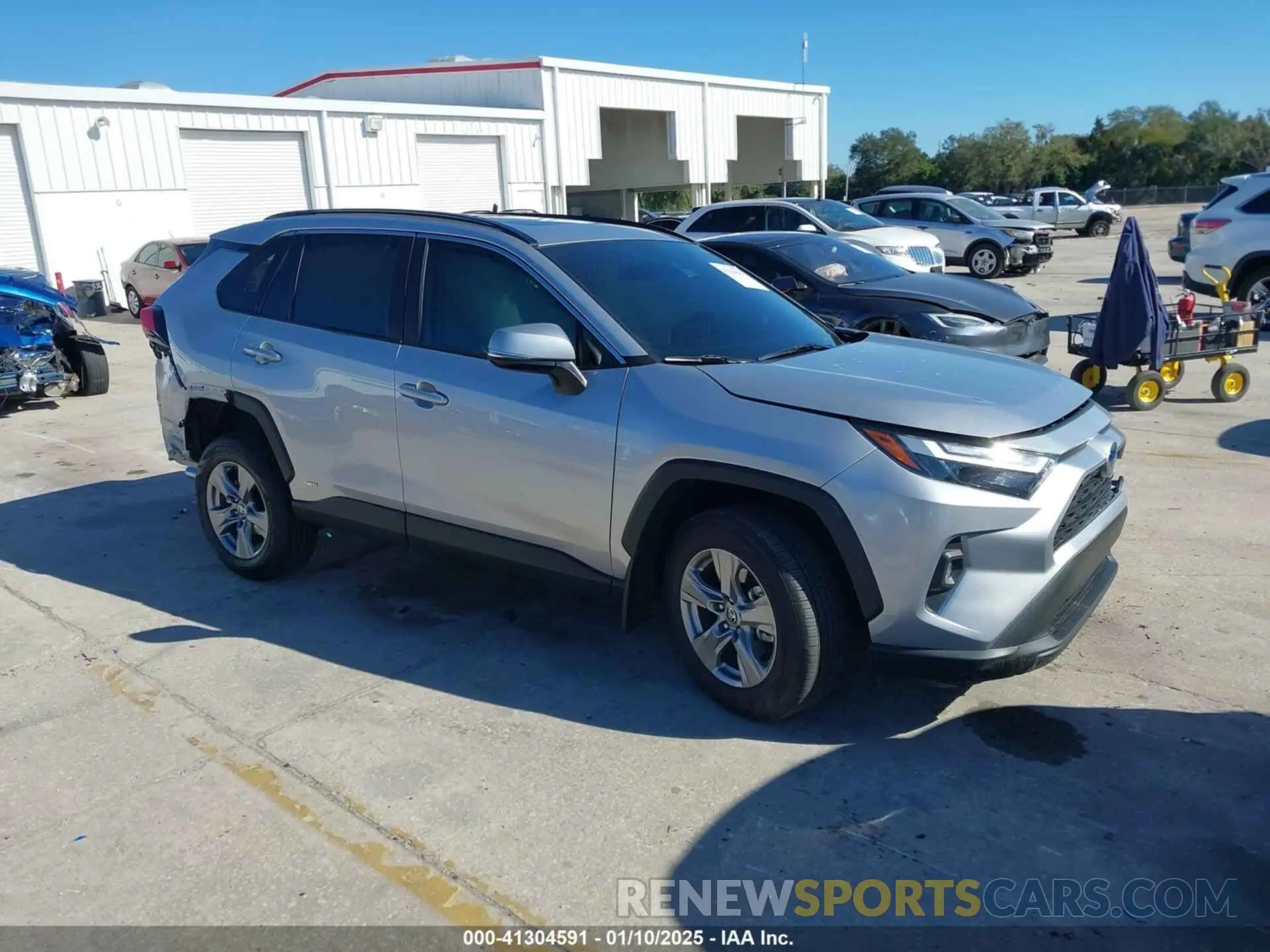 1 fotografías del automóvil dañado 4T3RWRFV8RU140271 TOYOTA RAV4 HYBRID 2024